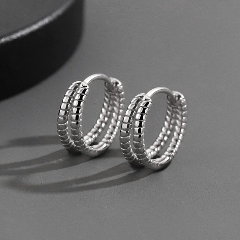 Jewelry Matchless Earrings One Pairs Chrome Jewelry Size ONE SIZE - 6 Thumbnail