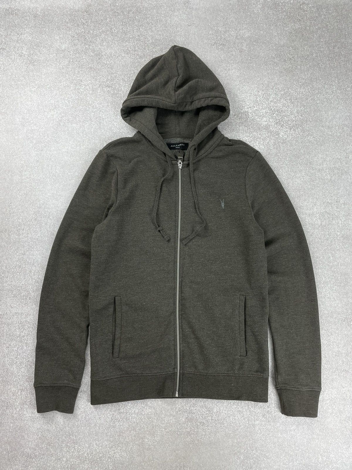 Allsaints Allsaints Raven Zip Up Hoodie Men’s Size US S / EU 44-46 / 1 - 1 Thumbnail