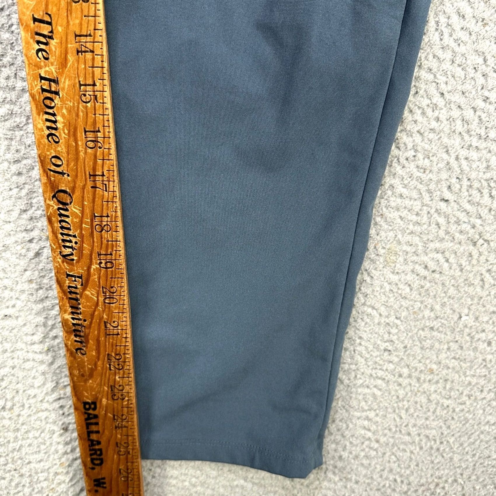 Lululemon Lululemon ABC Pants Chino Golf Mens 34 Blue Performance Stretch 5 Pocket Logo Pants Mens 34 Blue Size US 34 / EU 50 - 7 Thumbnail