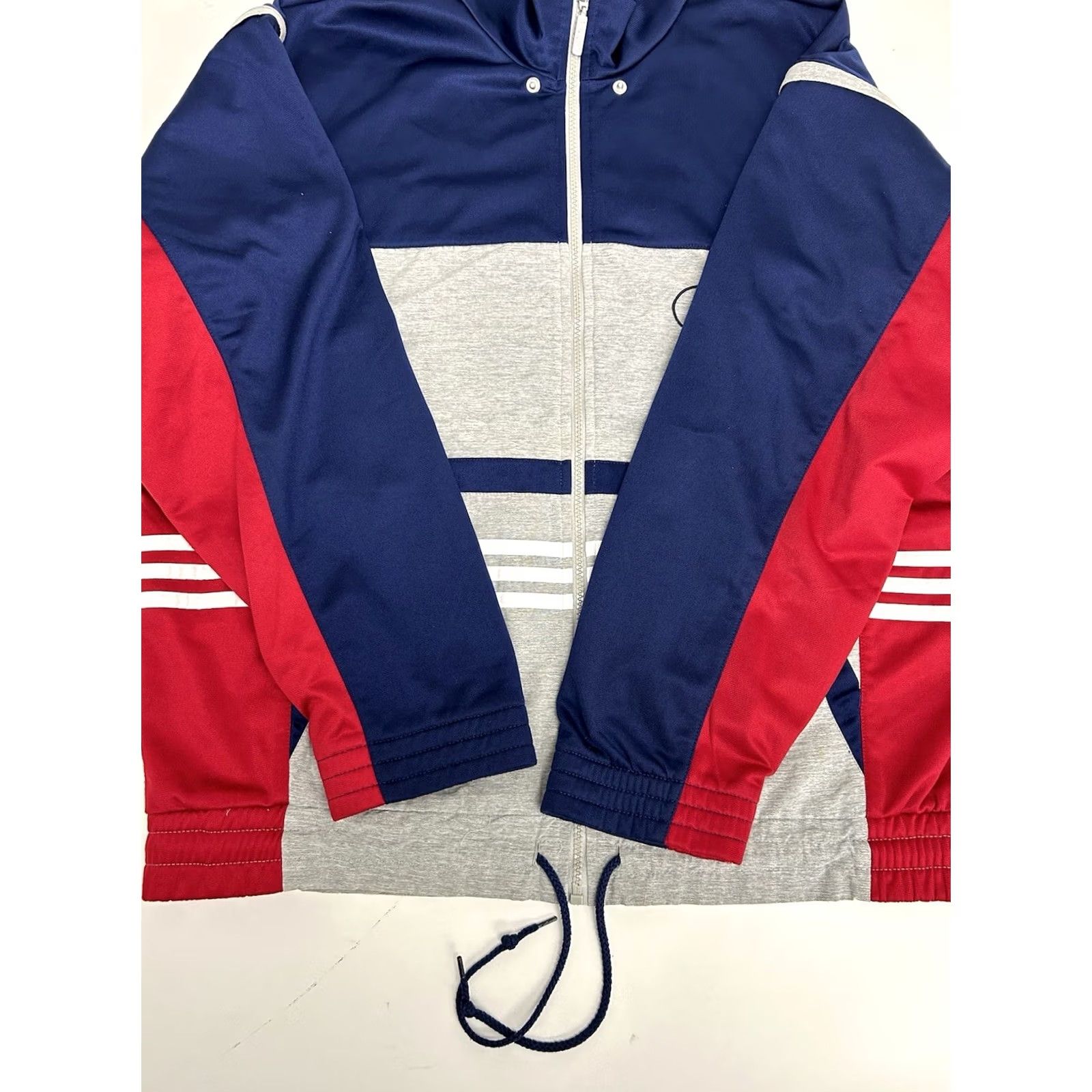 Adidas VINTAGE Adidas Track Jacket Zip Off Sleeves Medium Three Stripes Size US M / EU 48-50 / 2 - 7 Thumbnail