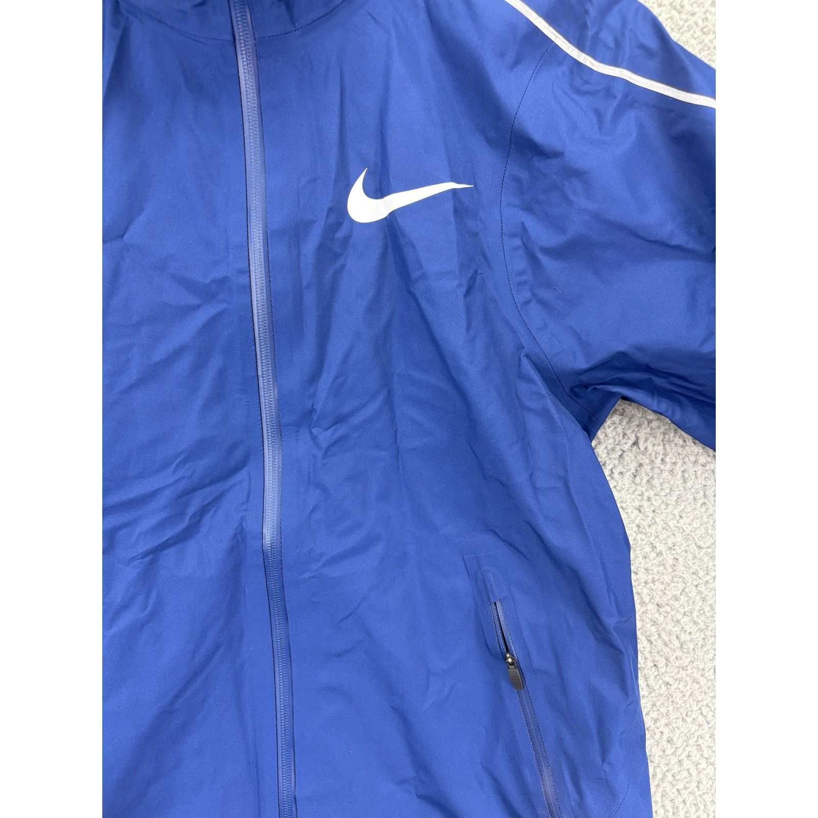 Nike Nike Pro Elite Storm Running Jacket Men S Blue Waterproof Size US S / EU 44-46 / 1 - 5 Thumbnail