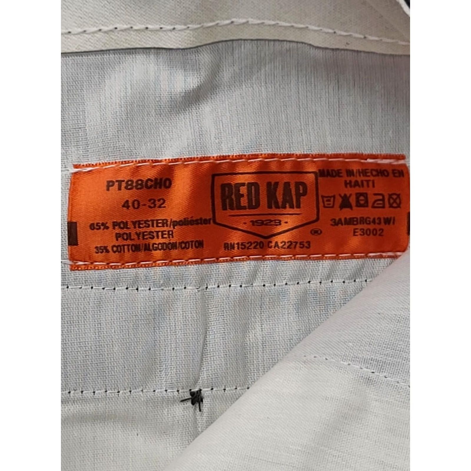 Red Kap Red Kap Cargo Pants Mens 40x32 Gray Relaxed Fit Durable Pockets Workwear Size US 40 / EU 56 - 3 Thumbnail