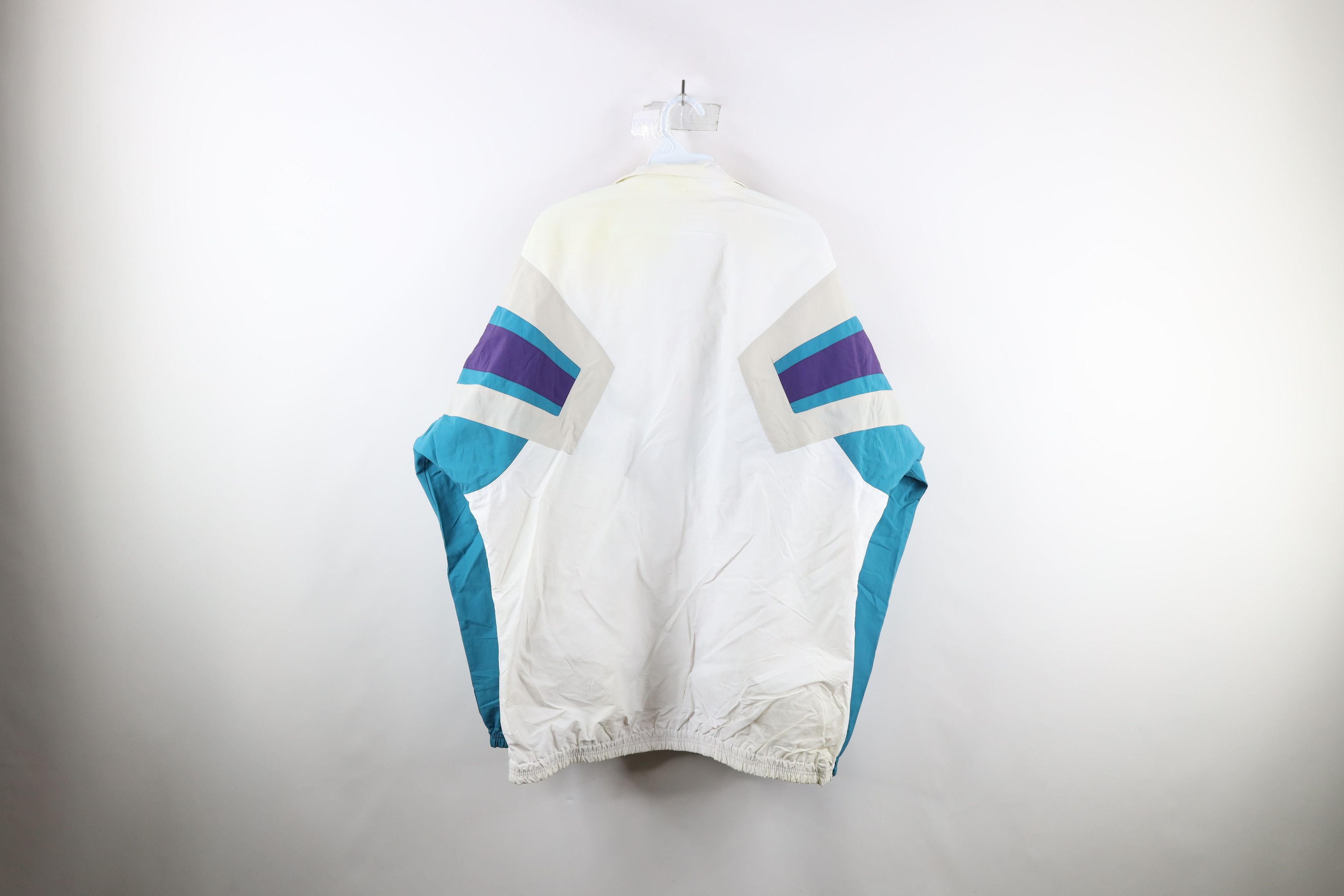 Diadora × Vintage Vintage Diadora Taped Logo Soccer Futbol Windbreaker Jacket Size US XXL / EU 58 / 5 - 9 Thumbnail
