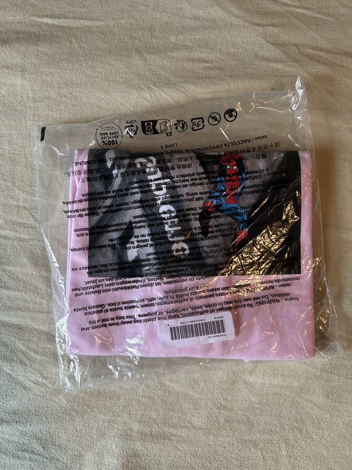 Supreme Supreme Spider-Man Tee Size US M / EU 48-50 / 2 - 3 Thumbnail