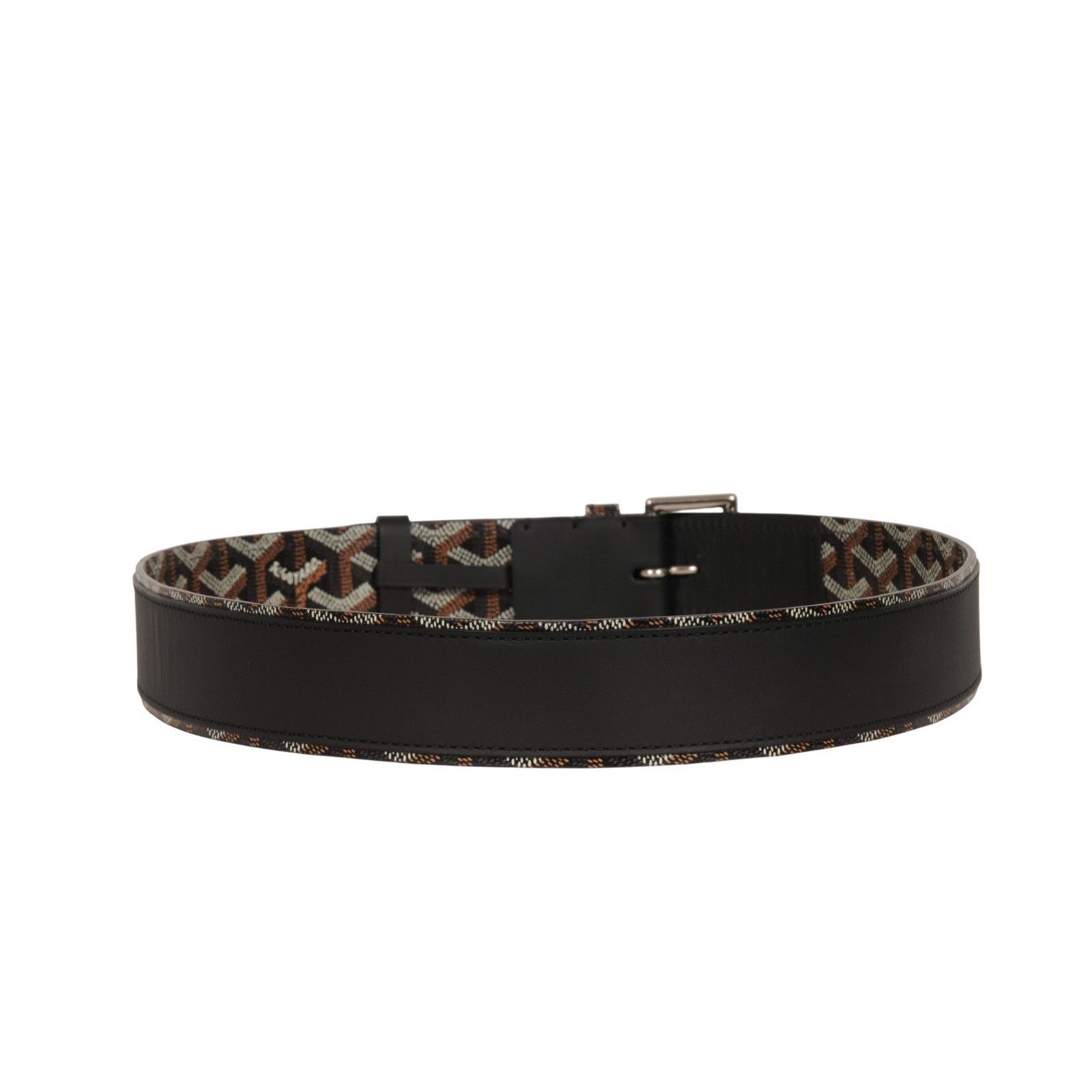Goyard Florida II Belt 90 29 30 31 Black Brown Goyardine Canvas Size ONE SIZE - 23 Thumbnail