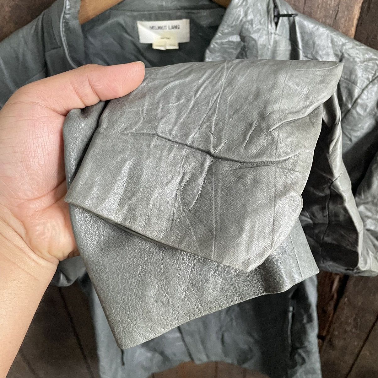 Helmut Lang Helmut Lang Leather Jacket Size US S / EU 44-46 / 1 - 7 Thumbnail