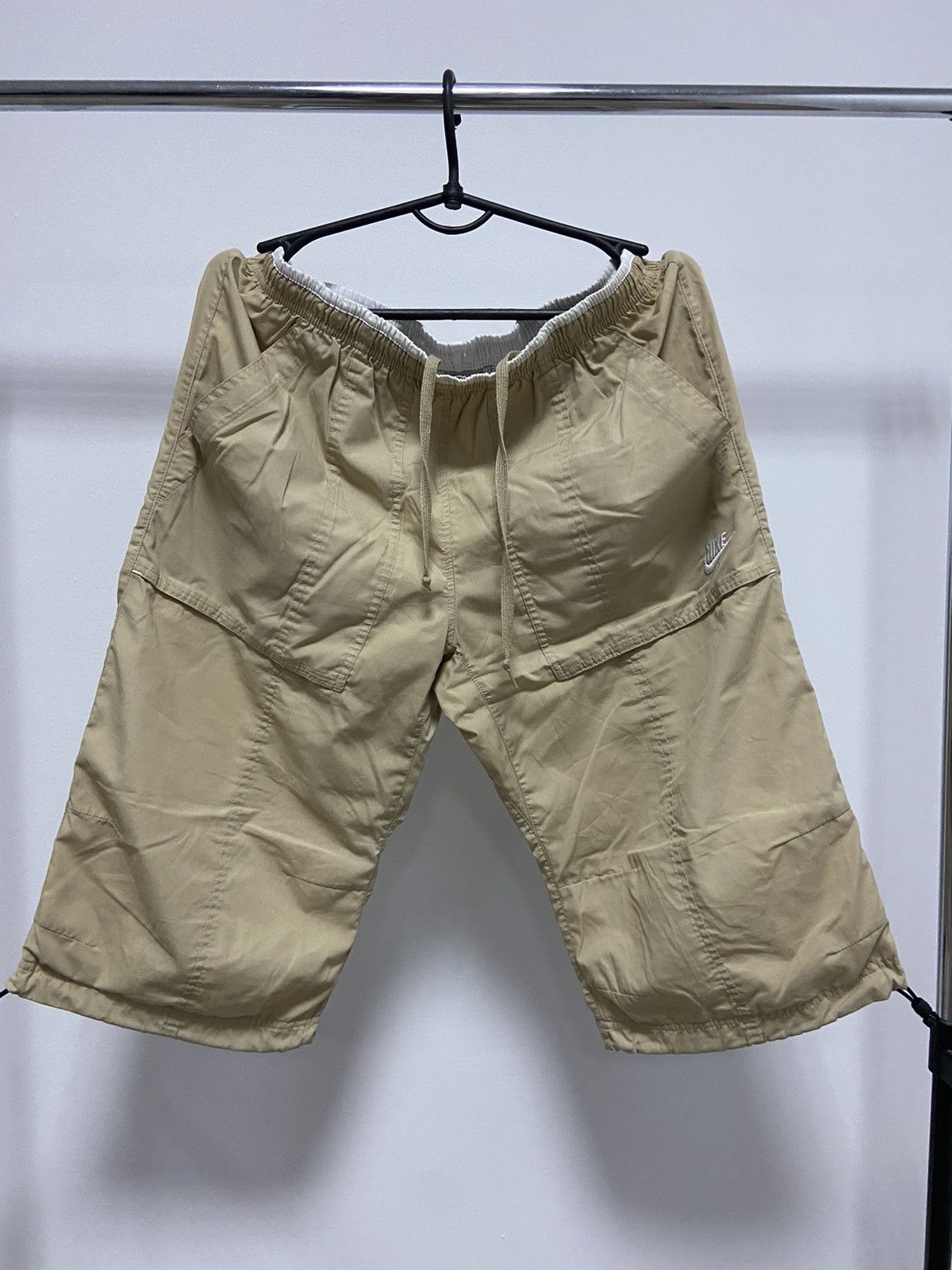Nike × Vintage Nike Shorts Vintage Small Logo Style Skate Y2K Nylon Size US 32 / EU 48 - 1 Thumbnail