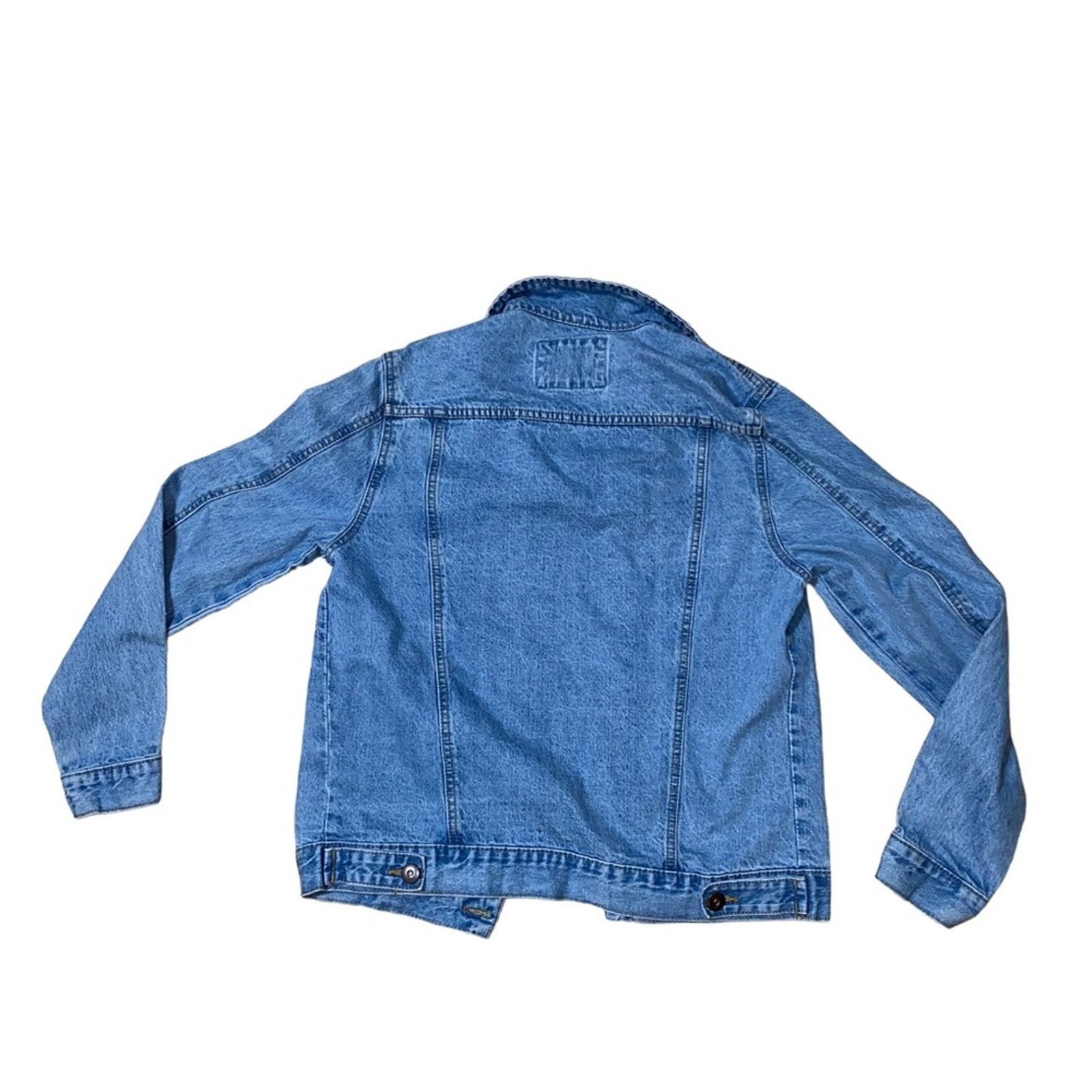 Forever 21 Forever 21 Men Lightwash Distressed Denim Jean Jacket small Size US S / EU 44-46 / 1 - 3 Thumbnail