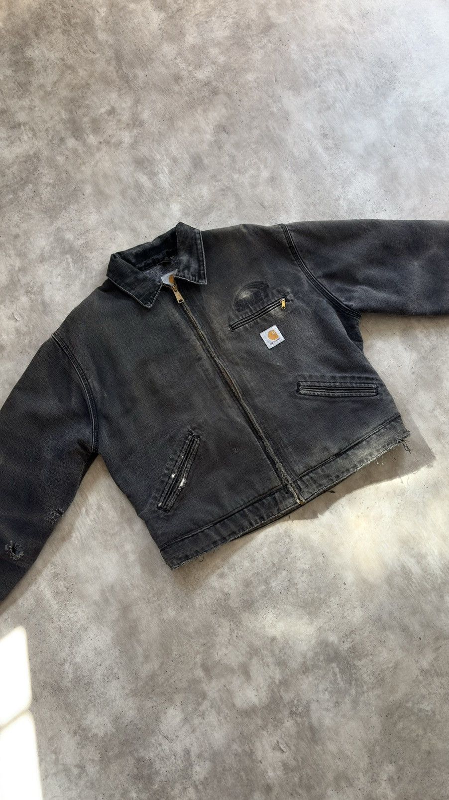 Carhartt Carhartt Detroit 90s Big Logo RARE faded n’ distressed Size US M / EU 48-50 / 2 - 24 Thumbnail