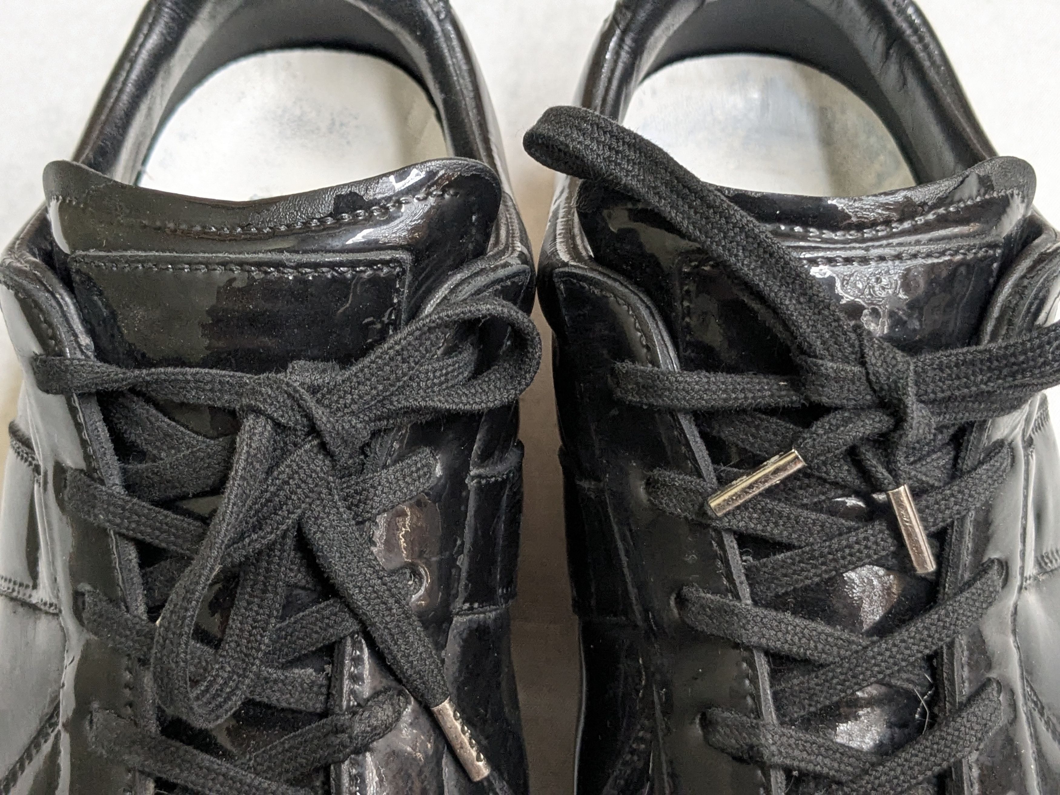Maison Margiela Maison Margiela Replica GAT Black Patent Leather 8 41 Low Size US 8 / EU 41 - 2 Thumbnail