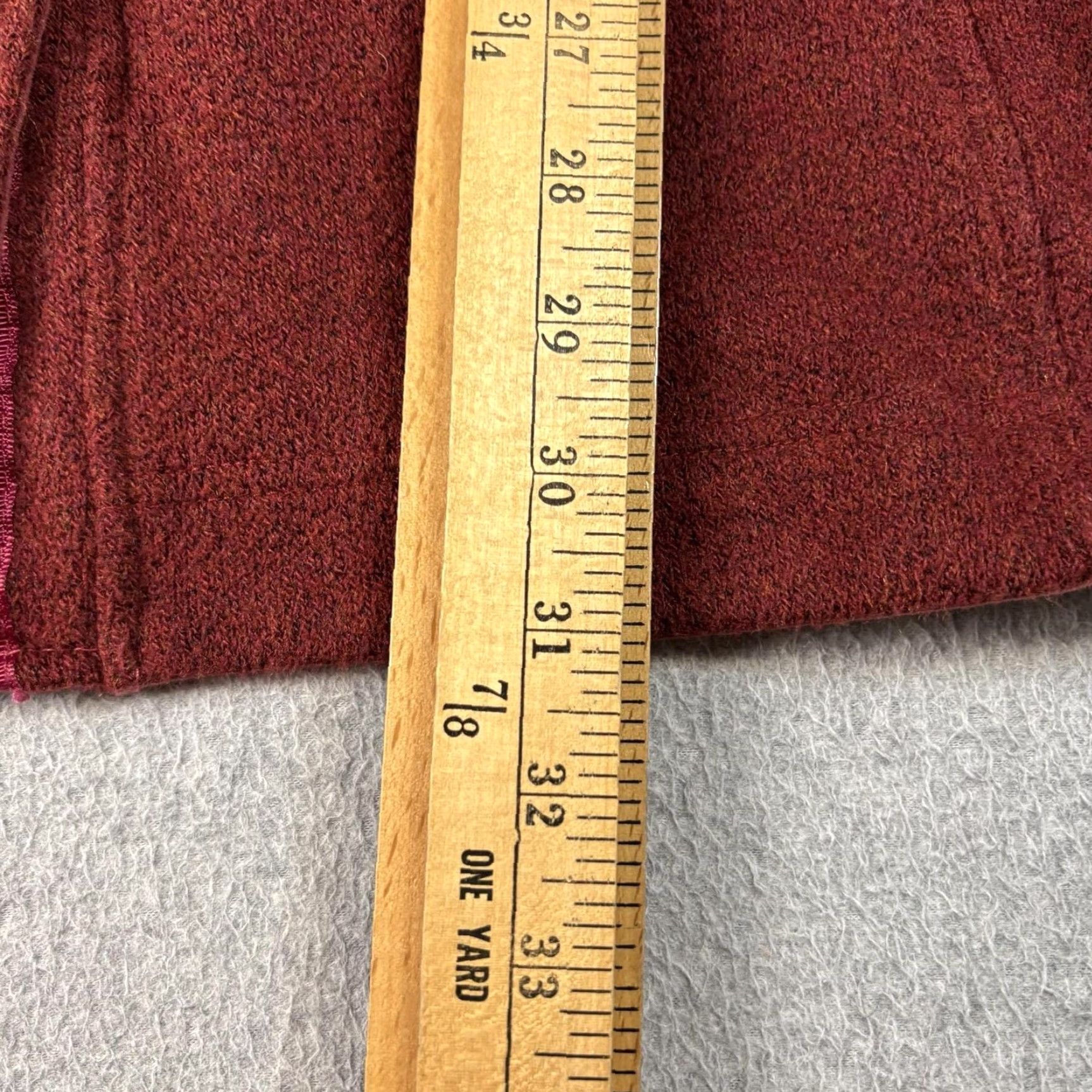 Vintage Kuhl Savina Jacket Women S Red Alfpaca Fleece Button Front Coatigan Duster Size S / US 4 / IT 40 - 7 Thumbnail