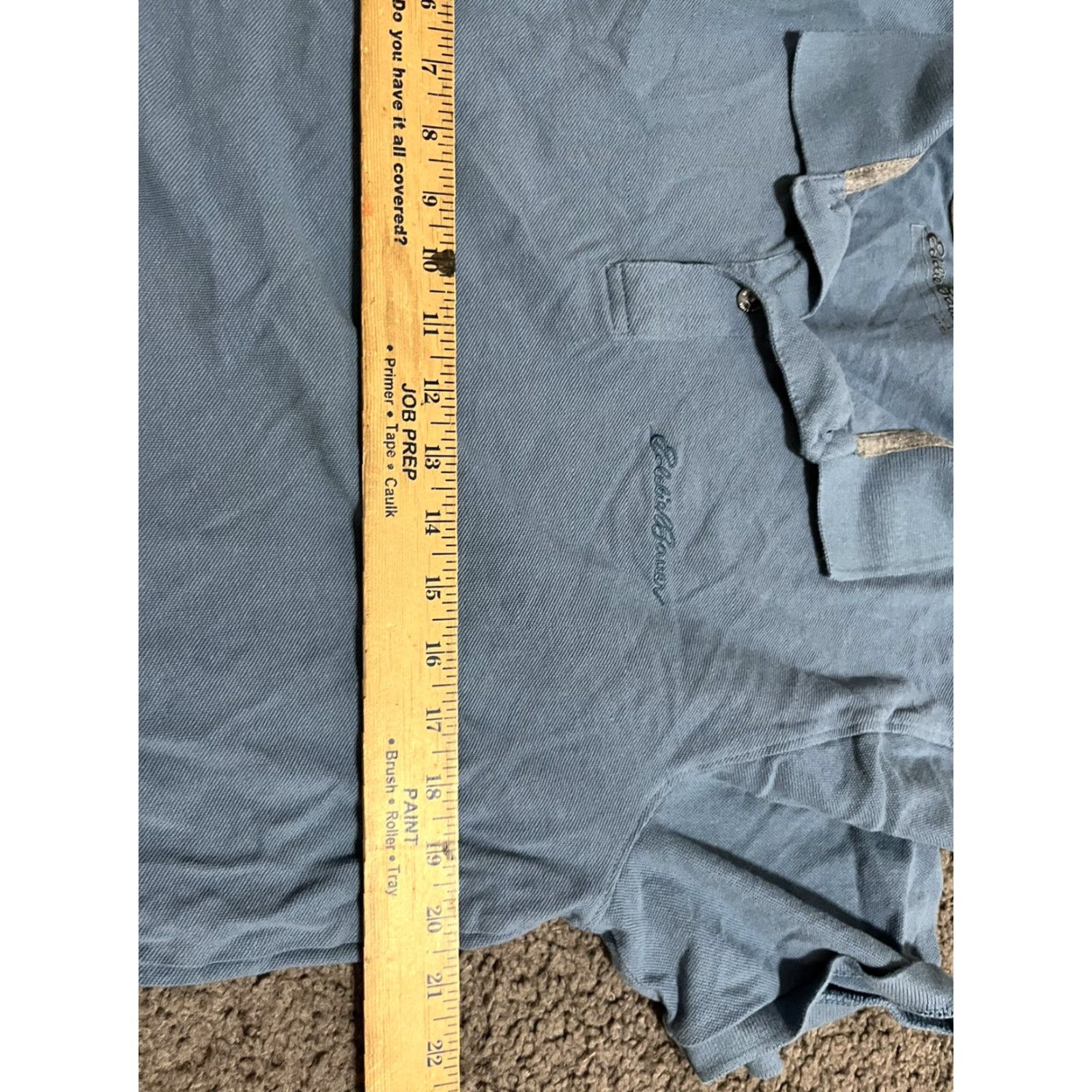 Eddie Bauer Eddie Bauer Men's Large Blue Short Sleeve Polo Shirt Casual Outdoor Size US L / EU 52-54 / 3 - 5 Thumbnail
