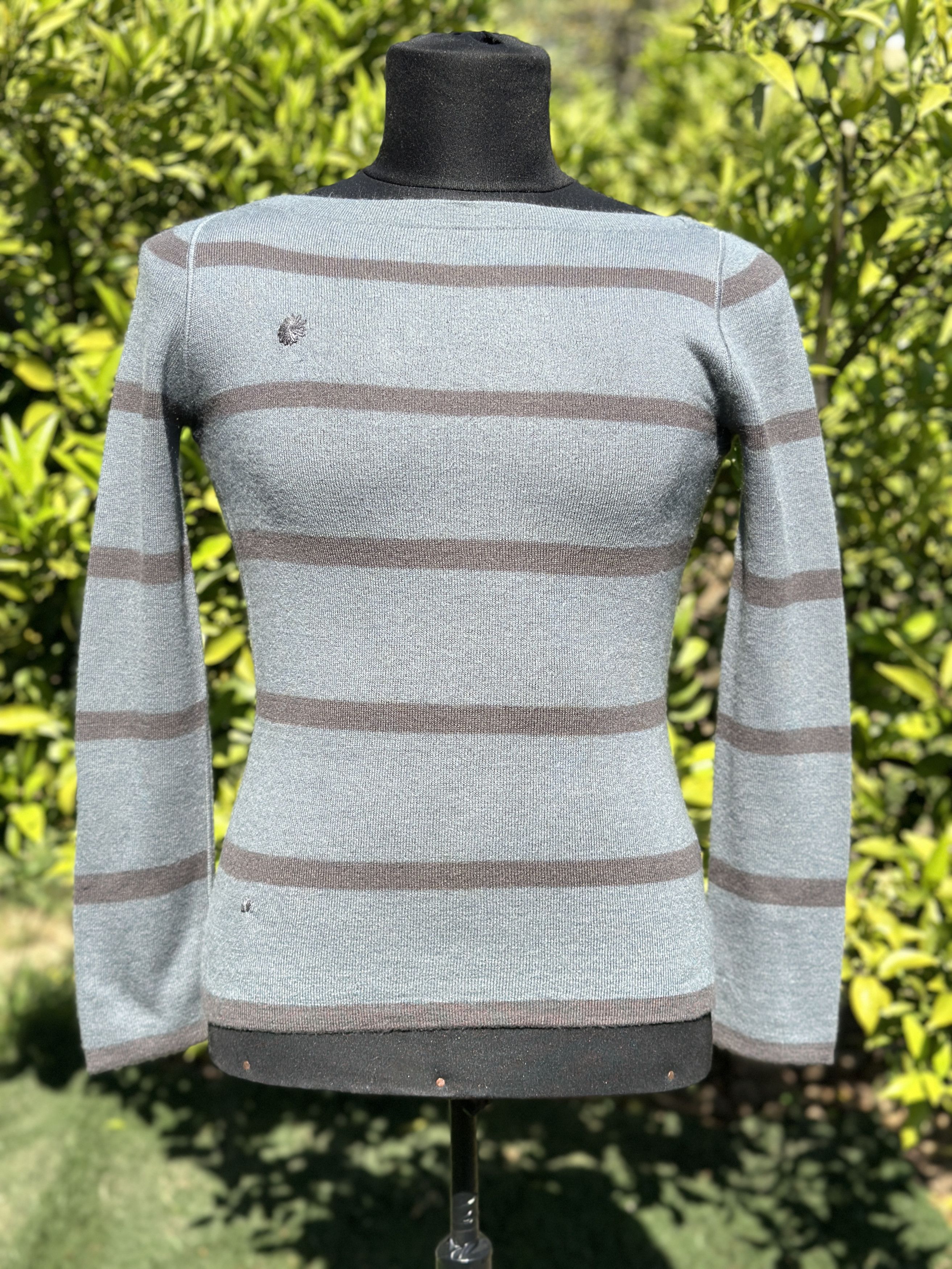 Loro Piana Boat Neck Hand Knit Loro Piana Cashmere Pullover Size 42 S M Size M / US 6-8 / IT 42-44 - 9 Thumbnail