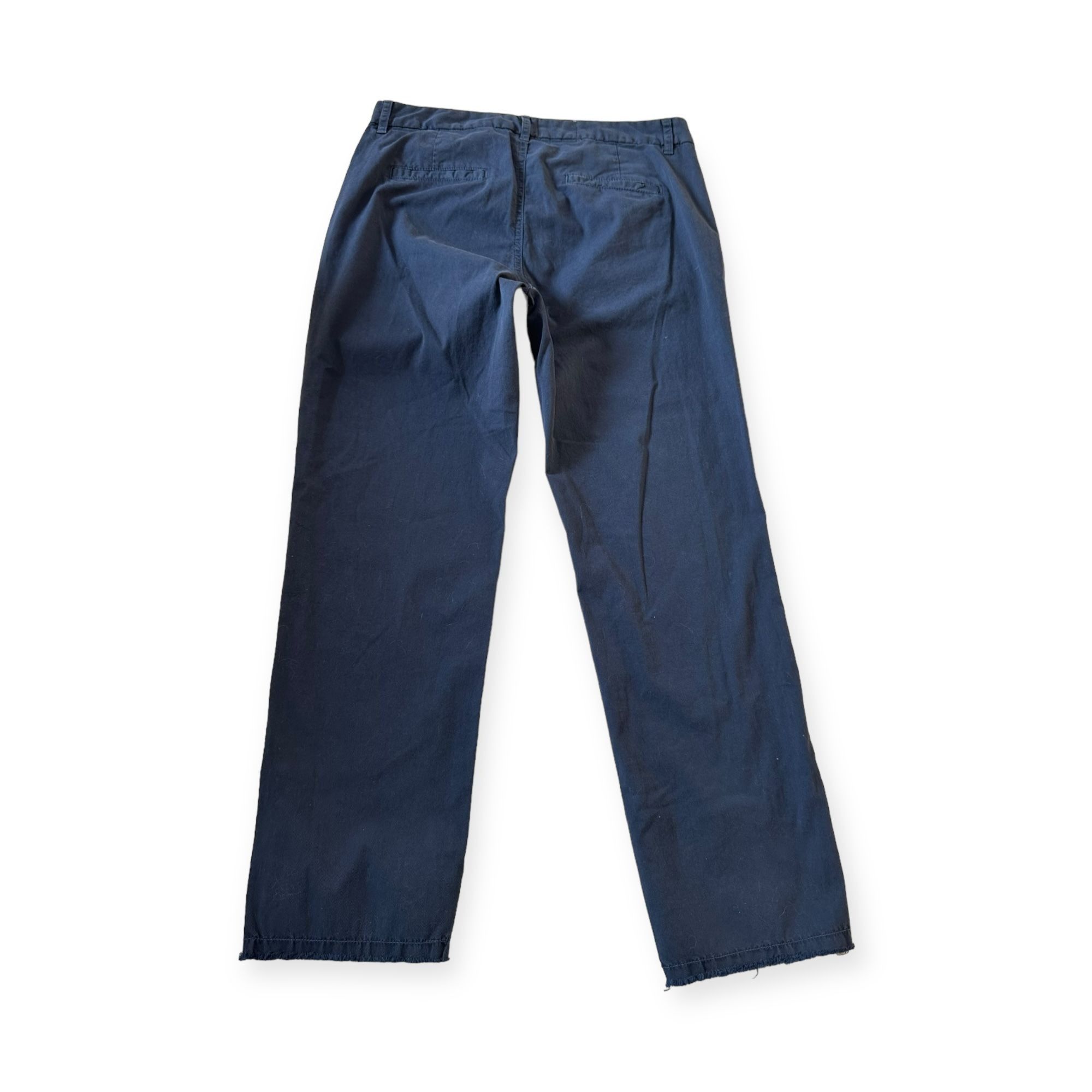 Nili Lotan Nili Lotan Cropped Montauk Pants, Size 4, Marine Blue, N Size 27" / US 4 / IT 40 - 6 Thumbnail