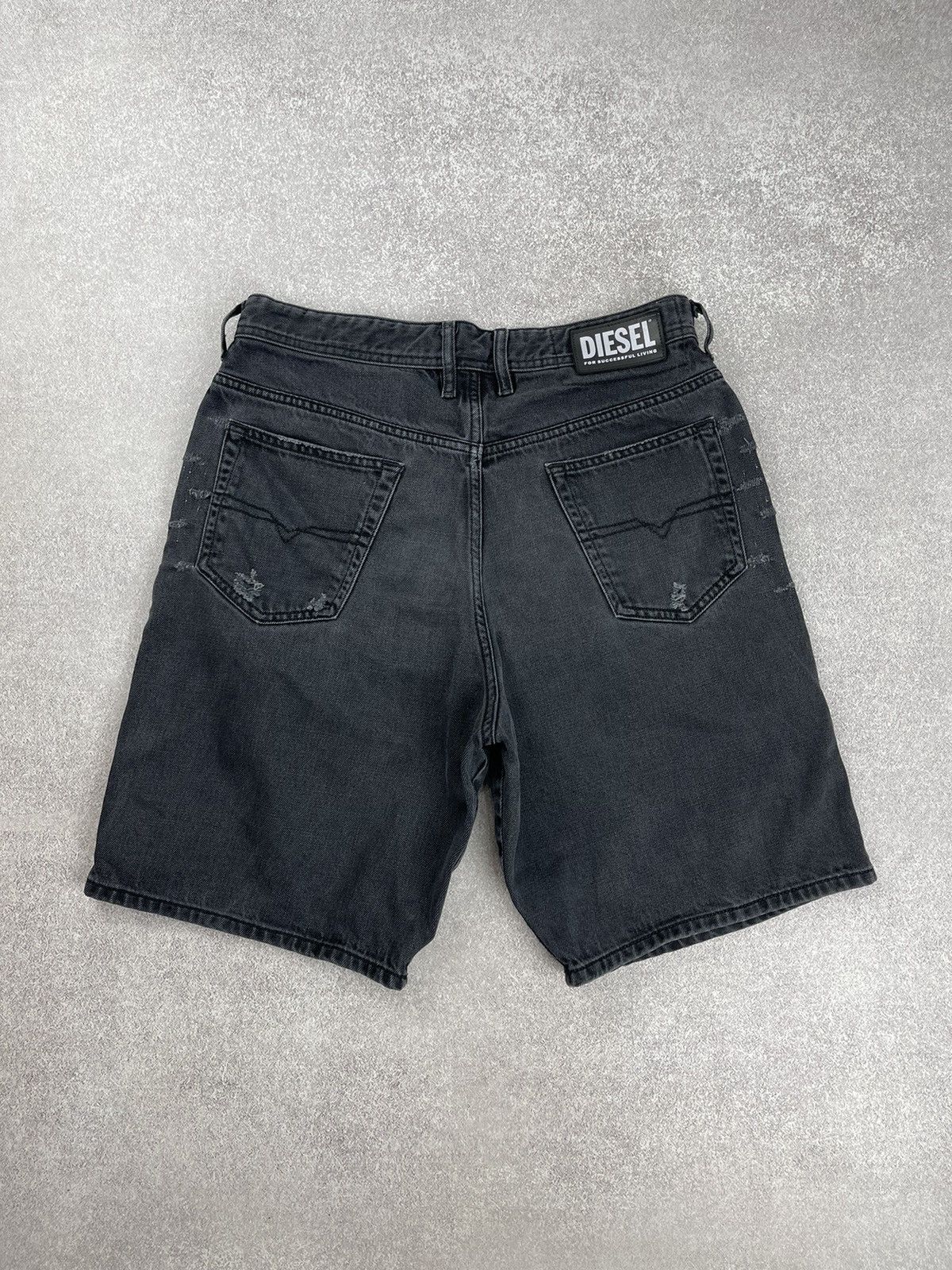 Diesel Diesel D-Willoh Denim Shorts Size 29 Size US 29 - 6 Thumbnail