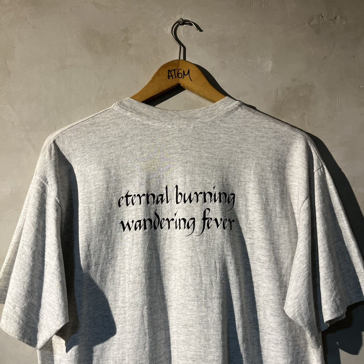 Band Tees × Vintage JIMMY PAGE ROBERT PLANT LED ZEPPELIN Size US L / EU 52-54 / 3 - 2 Thumbnail