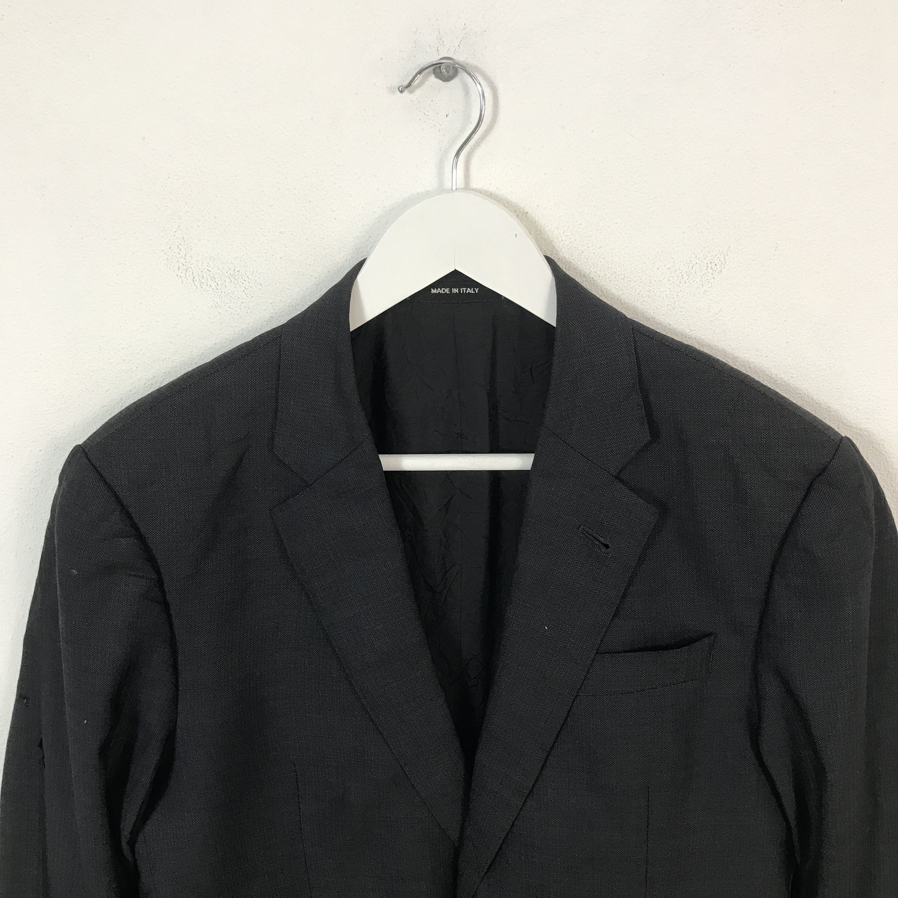 Giorgio Armani Giorgio Armani Blazer Balck Coat jacket Size US L / EU 52-54 / 3 - 2 Thumbnail
