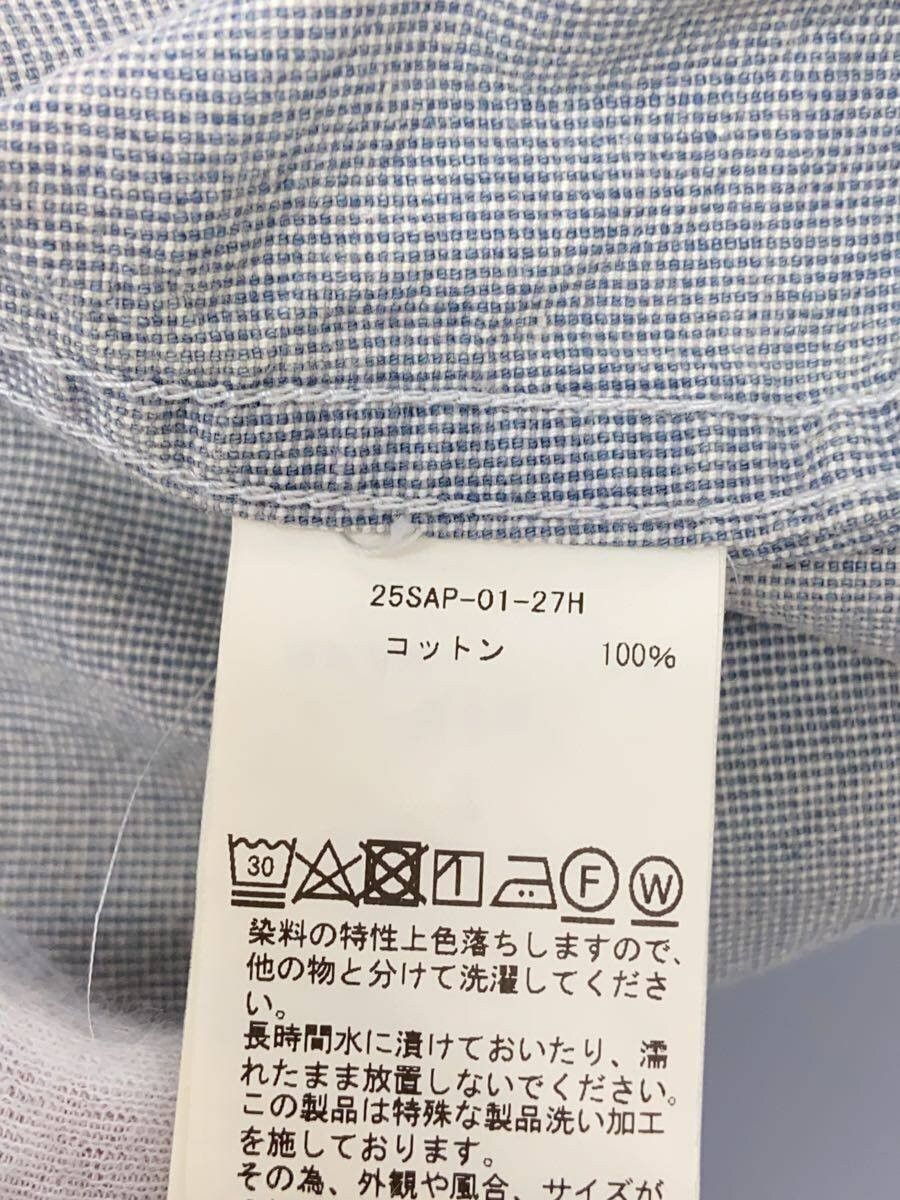 A.PRESSE Indigo Pin Check Coverall, Coverall Size US M / EU 48-50 / 2 - 5 Thumbnail