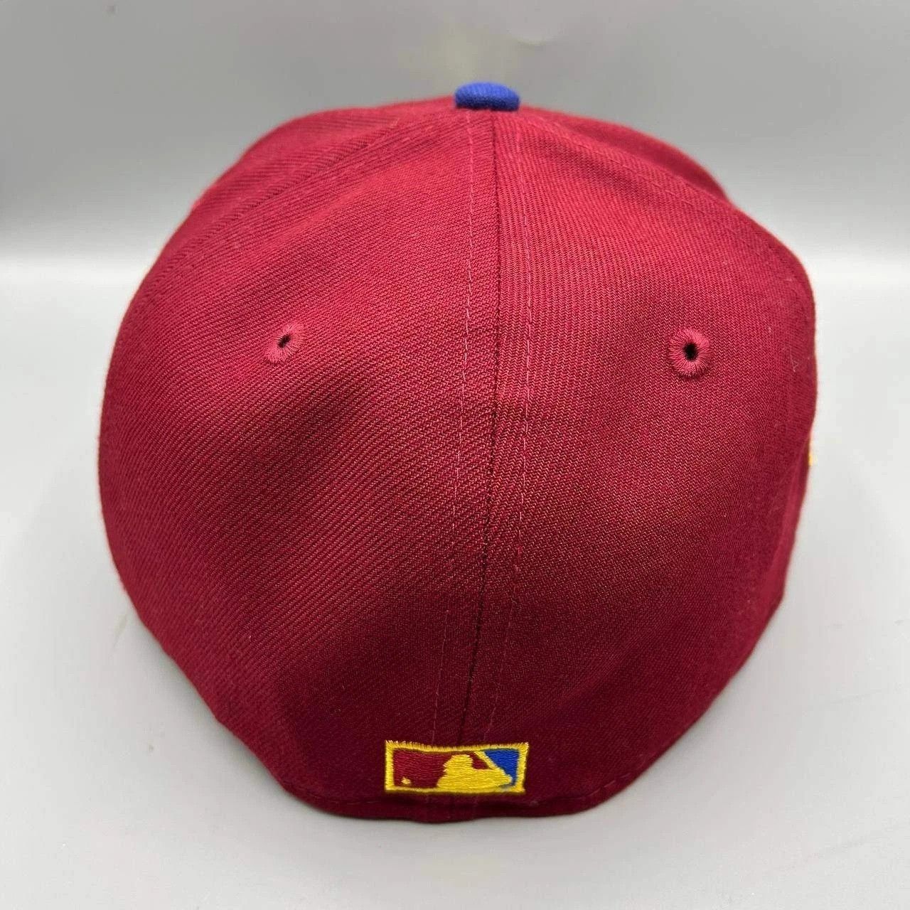 New Era Detroit Tigers Hat Men 7 3/8 Red Blue MLB Fitted Cap Size ONE SIZE - 8 Thumbnail