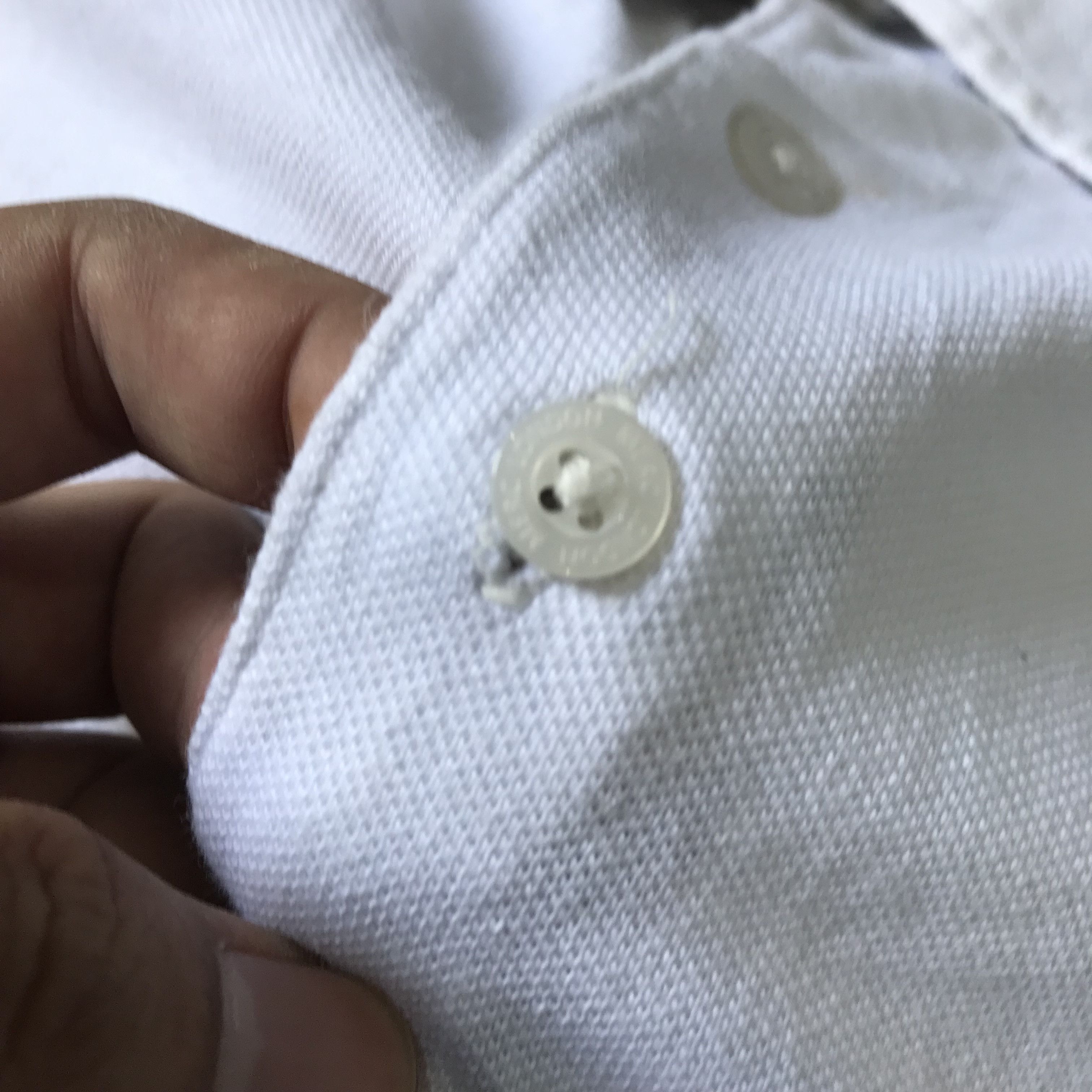 Merc Merc London White Polo Shirt Off White basic Size L Size US L / EU 52-54 / 3 - 4 Thumbnail