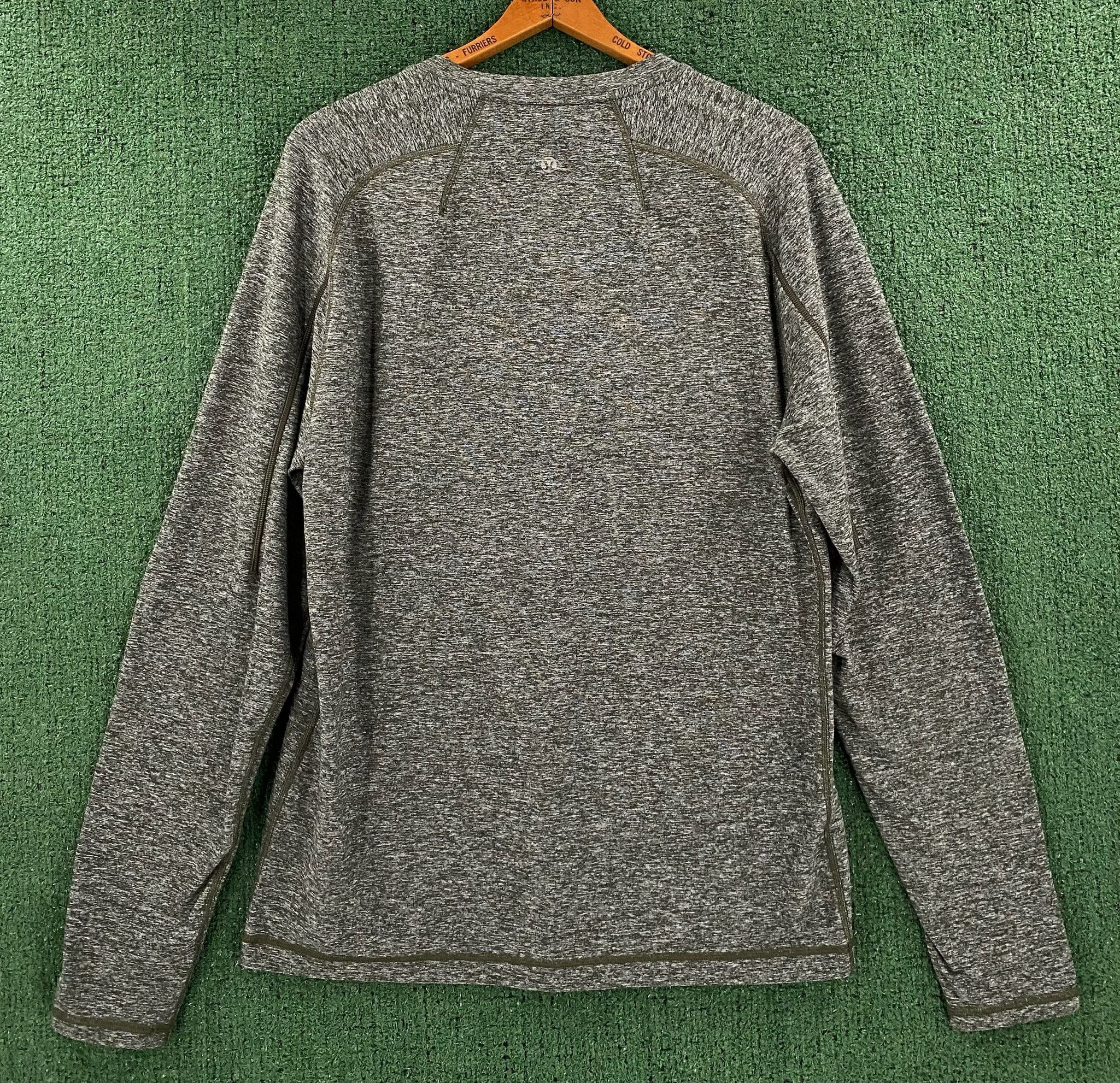 Lululemon Lululemon Surge Henley Long Sleeve Shirt Large Size US L / EU 52-54 / 3 - 5 Thumbnail