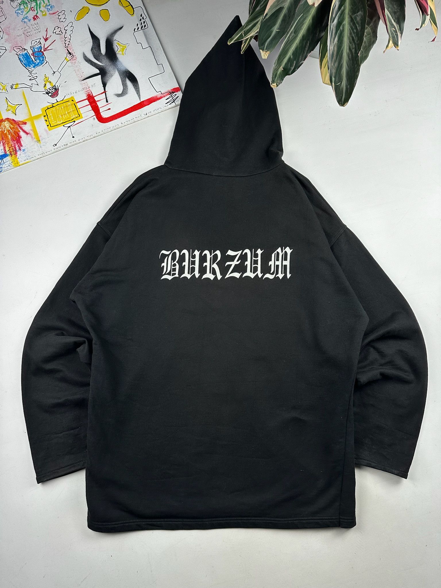 Band Tees Vintage BURZUM hoodie Size US XL / EU 56 / 4 - 3 Thumbnail
