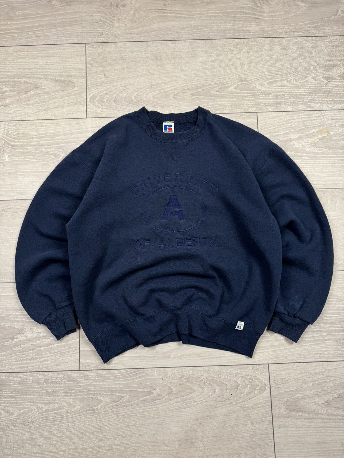 Russell Athletic Vintage Russell Athletic Alberta University Sweatshirt M sz Size US M / EU 48-50 / 2 - 1 Thumbnail
