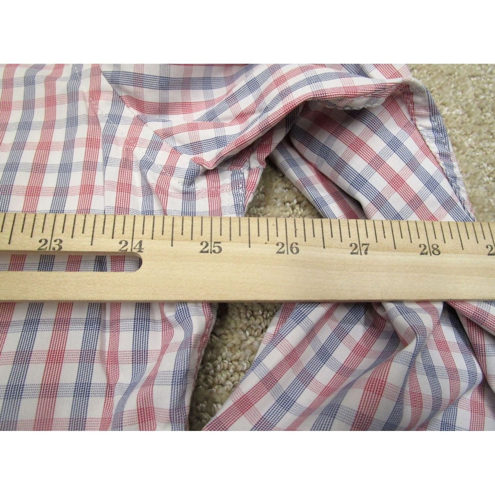 UNTUCKit UNTUCKit Shirt Men 2XL White Check Performance Button Up Long Sleeve Stretch Shirt Size US XXL / EU 58 / 5 - 5 Thumbnail