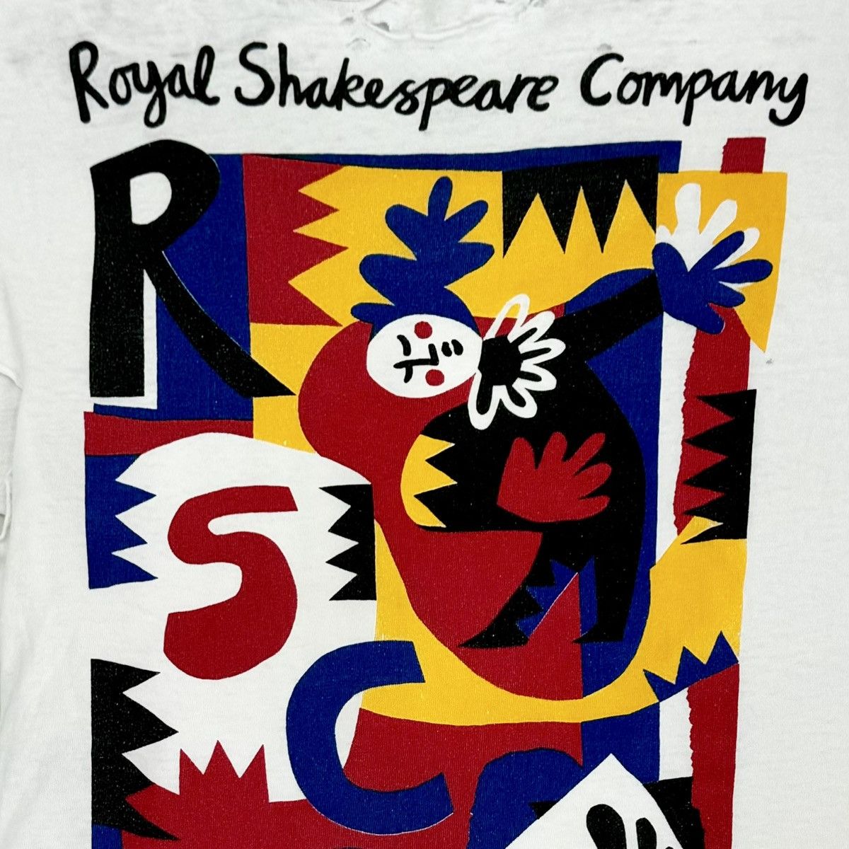 Vintage VINTAGE THRASHED SHAKESPEARE COMPANY TEE! Size US L / EU 52-54 / 3 - 2 Thumbnail