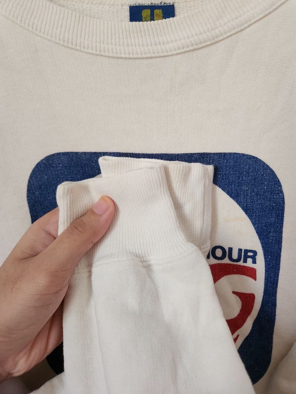 Hysteric Glamour Hysteric Glamour White Sweatshirt Vintage Size US M / EU 48-50 / 2 - 4 Thumbnail