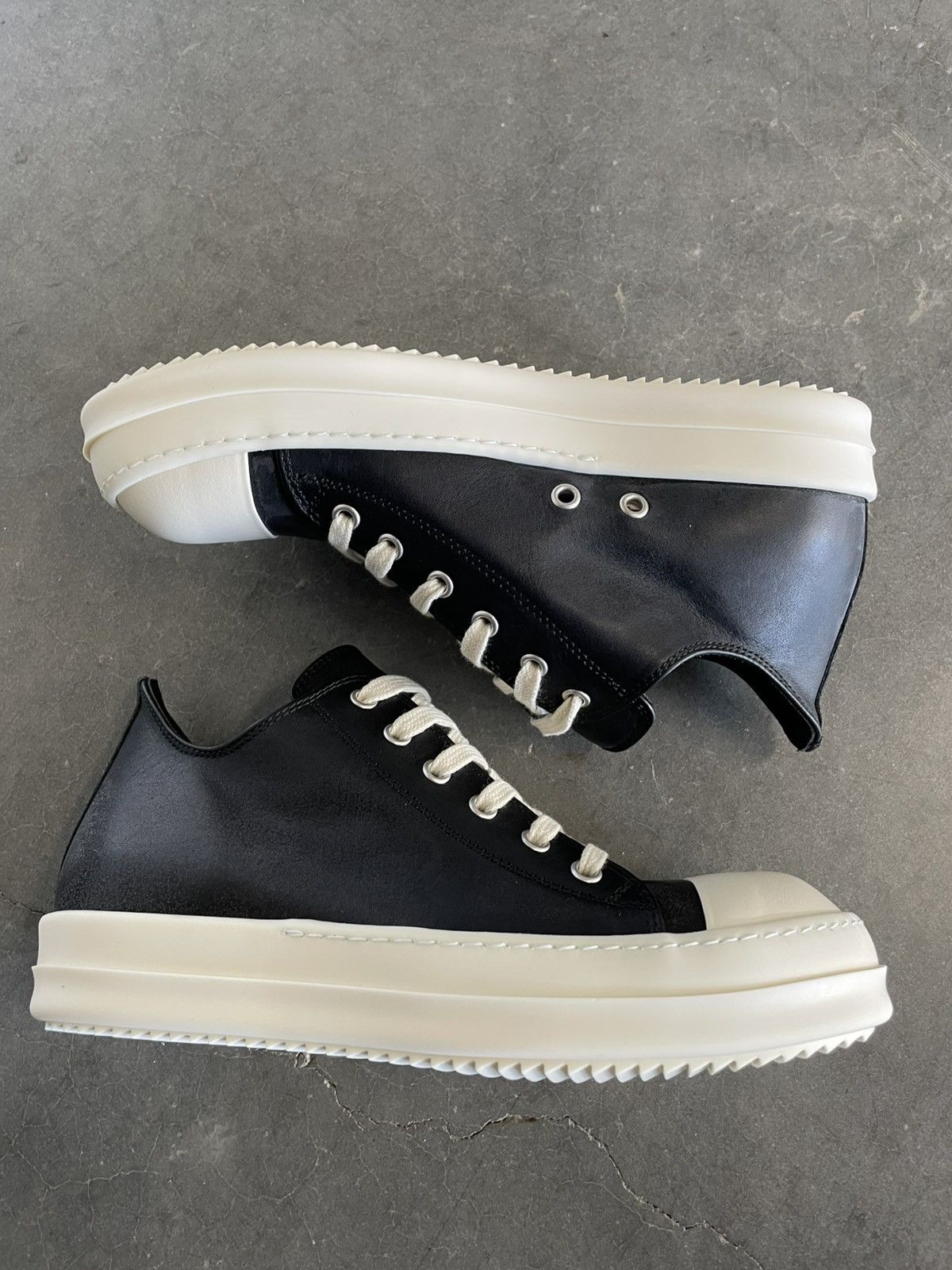 Rick Owens Rick Owen Ramones Low Size US 6 / EU 39 - 3 Thumbnail