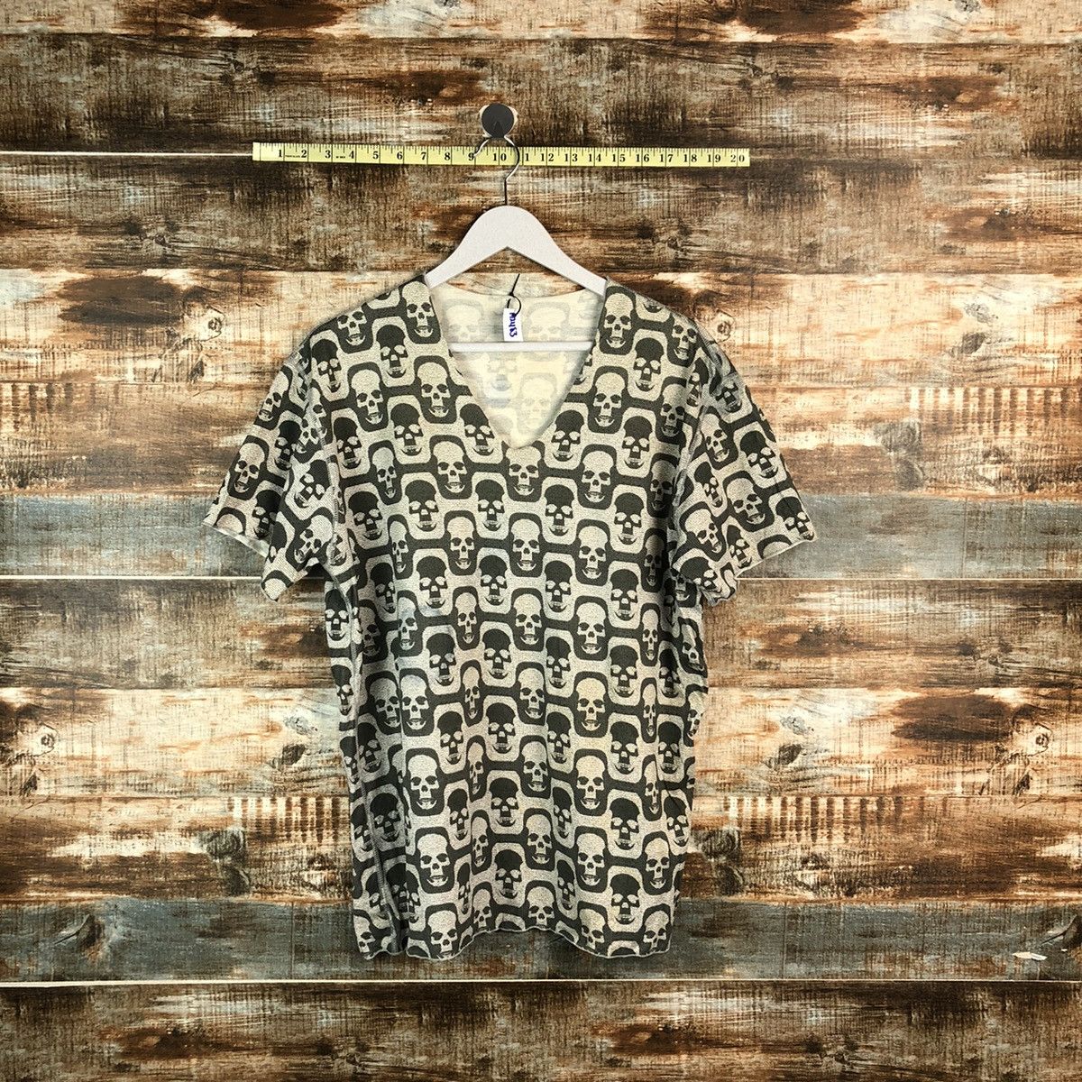 Lucien Pellat-Finet Lucien Pellat Finet full print Skulls White T-Shirt #A2483 Size US L / EU 52-54 / 3 - 1 Thumbnail