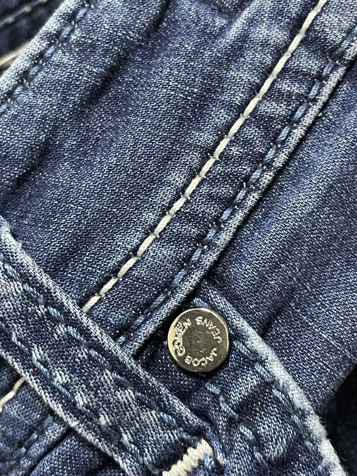 Jacob Cohen × Vintage 33 Vintage Jacob Cohen Luxury Handmade Designer Pants Jeans Size US 33 - 4 Thumbnail