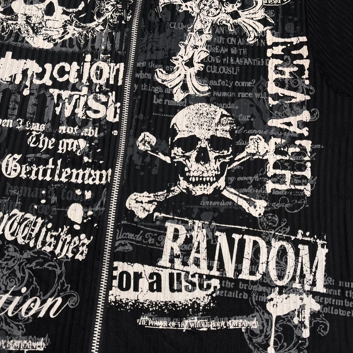 Le Grande Bleu (L.G.B.) Beaumere Poem Zip Up Hoodie Short Sleeve Size US M / EU 48-50 / 2 - 5 Thumbnail