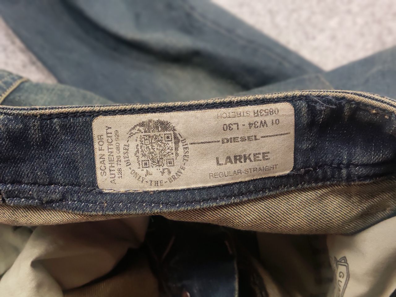 Diesel Vintage Diesel larkee Denim Jeans If Six Was Nine LGB Y2K Size US 34 / EU 50 - 18 Thumbnail