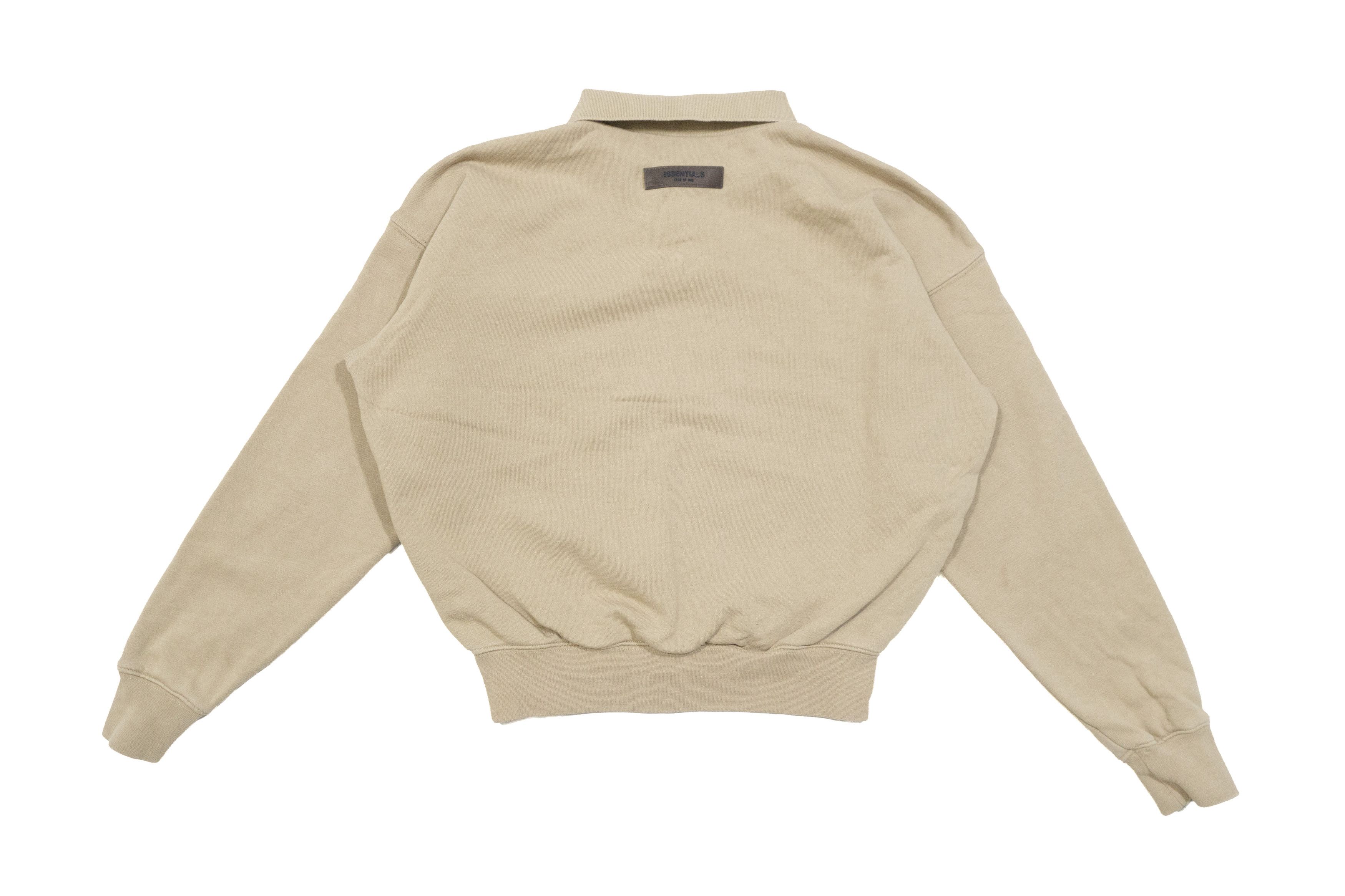 Fear of God Essentials Big Logo Polo Sweatshirt Size S / US 4 / IT 40 - 3 Thumbnail