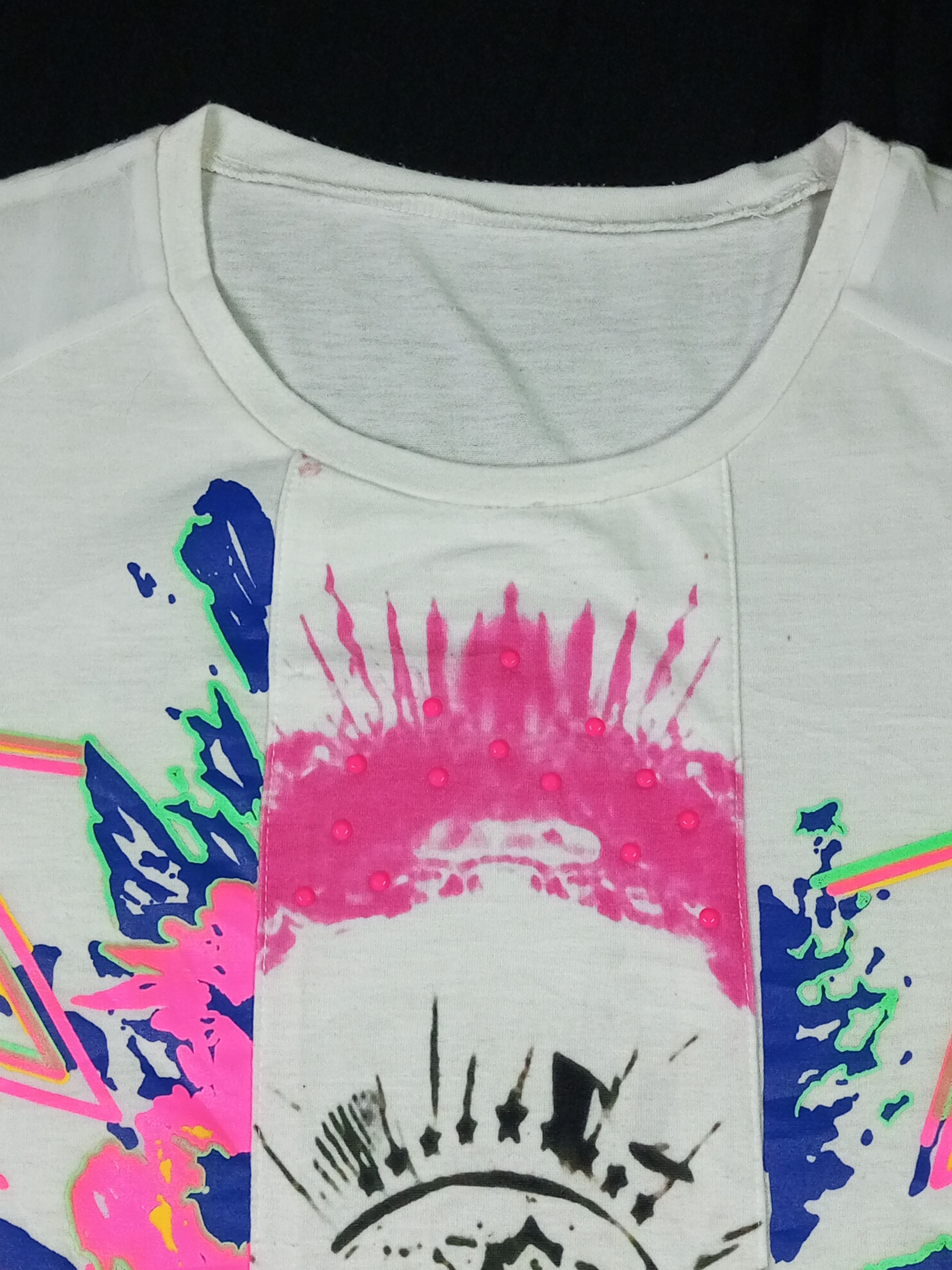 Hysteric Glamour × Japanese Brand ☠️ Viki Numerous Women TShirt punk style 🕸️ Size S / US 4 / IT 40 - 5 Thumbnail