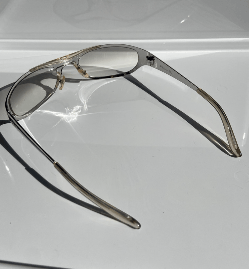 Dior DIOR Sunglasses Safety Mask Ski Wrap Shield Logo RI954 Size ONE SIZE - 3 Thumbnail