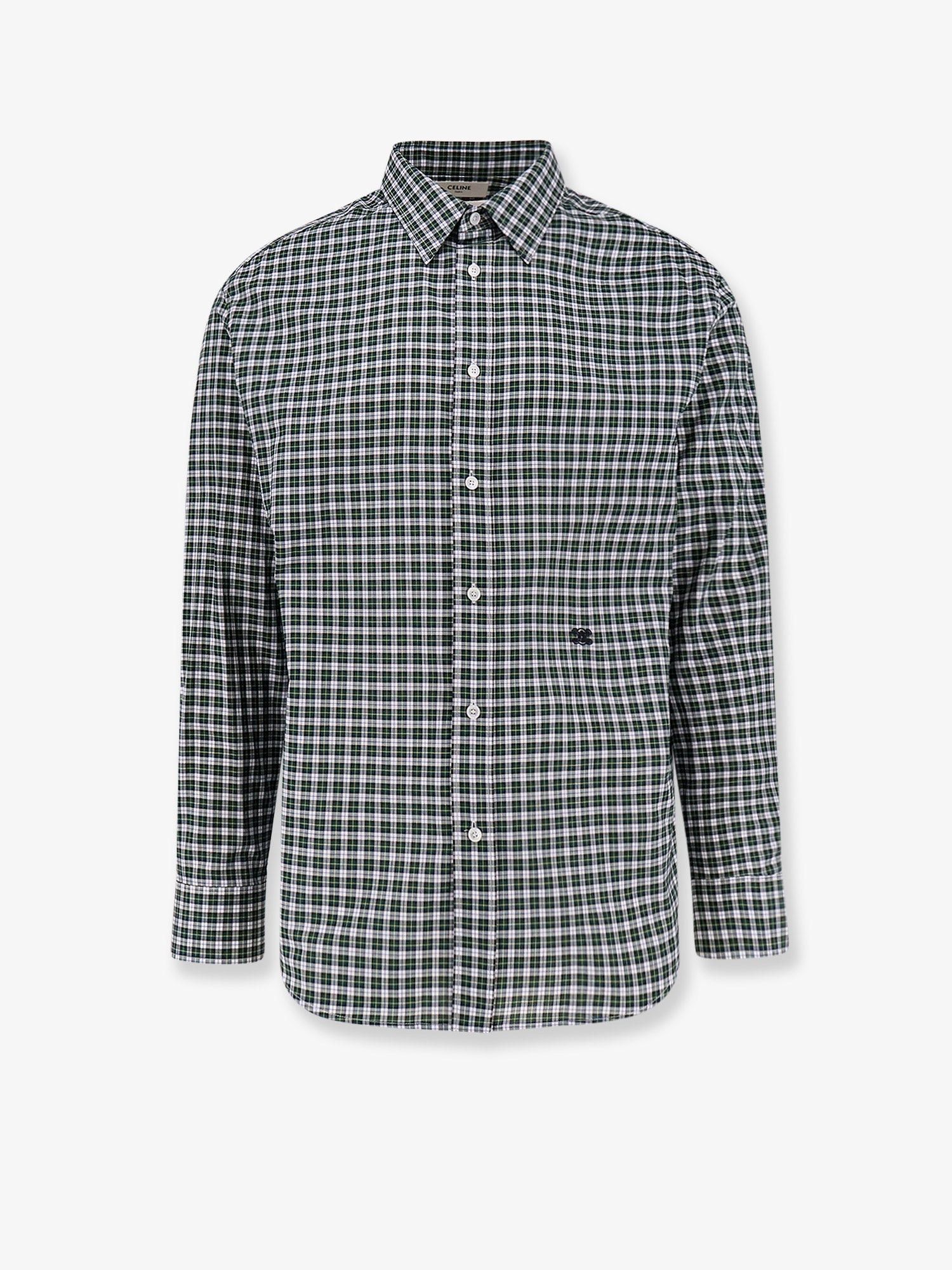 Celine Celine Cotton shirt Tag Size 39 Men - USA Tariffs Included Size US S / EU 44-46 / 1 - 1 Thumbnail