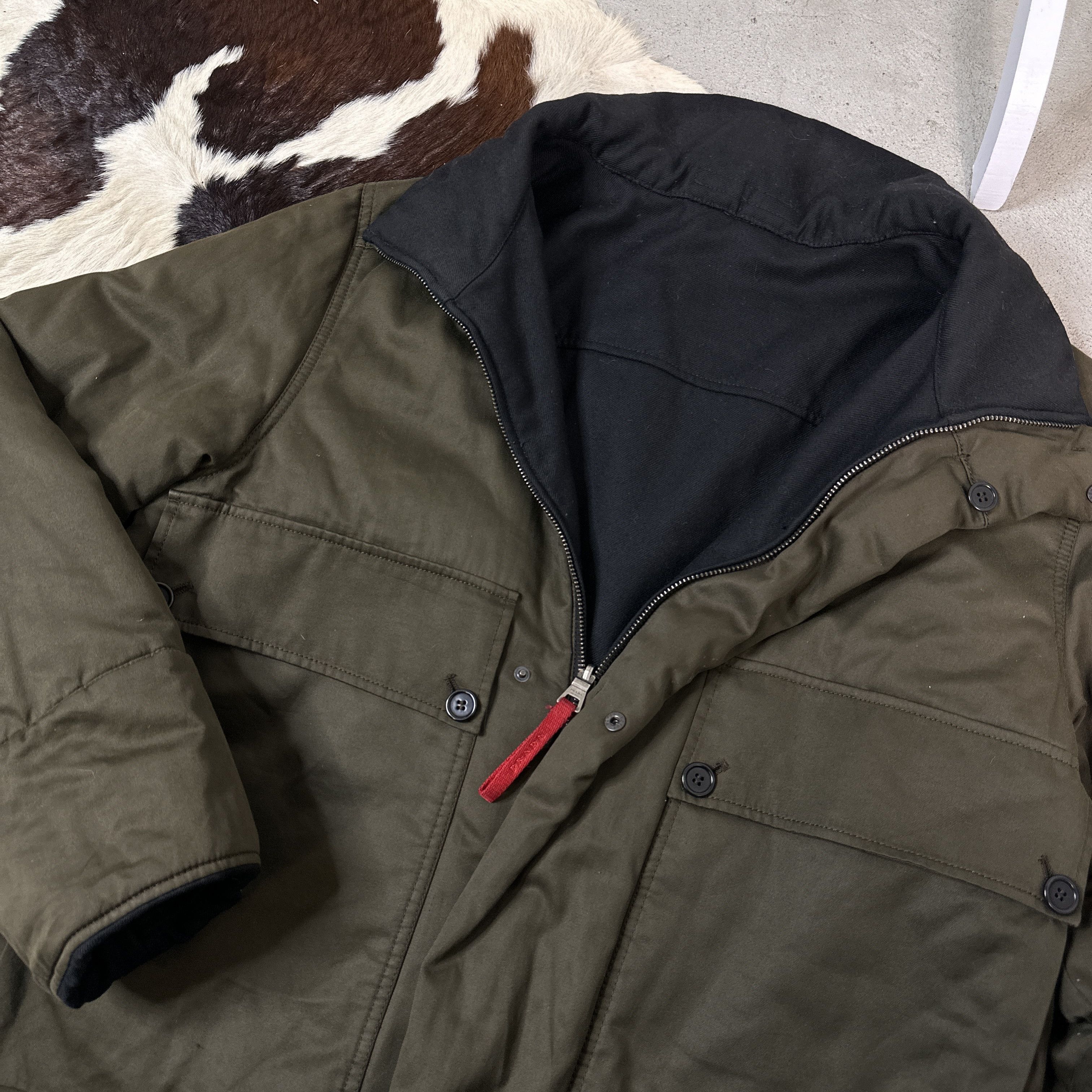 Prada × Vintage Vintage Prada Reversible Jacket Size US XL / EU 56 / 4 - 8 Thumbnail
