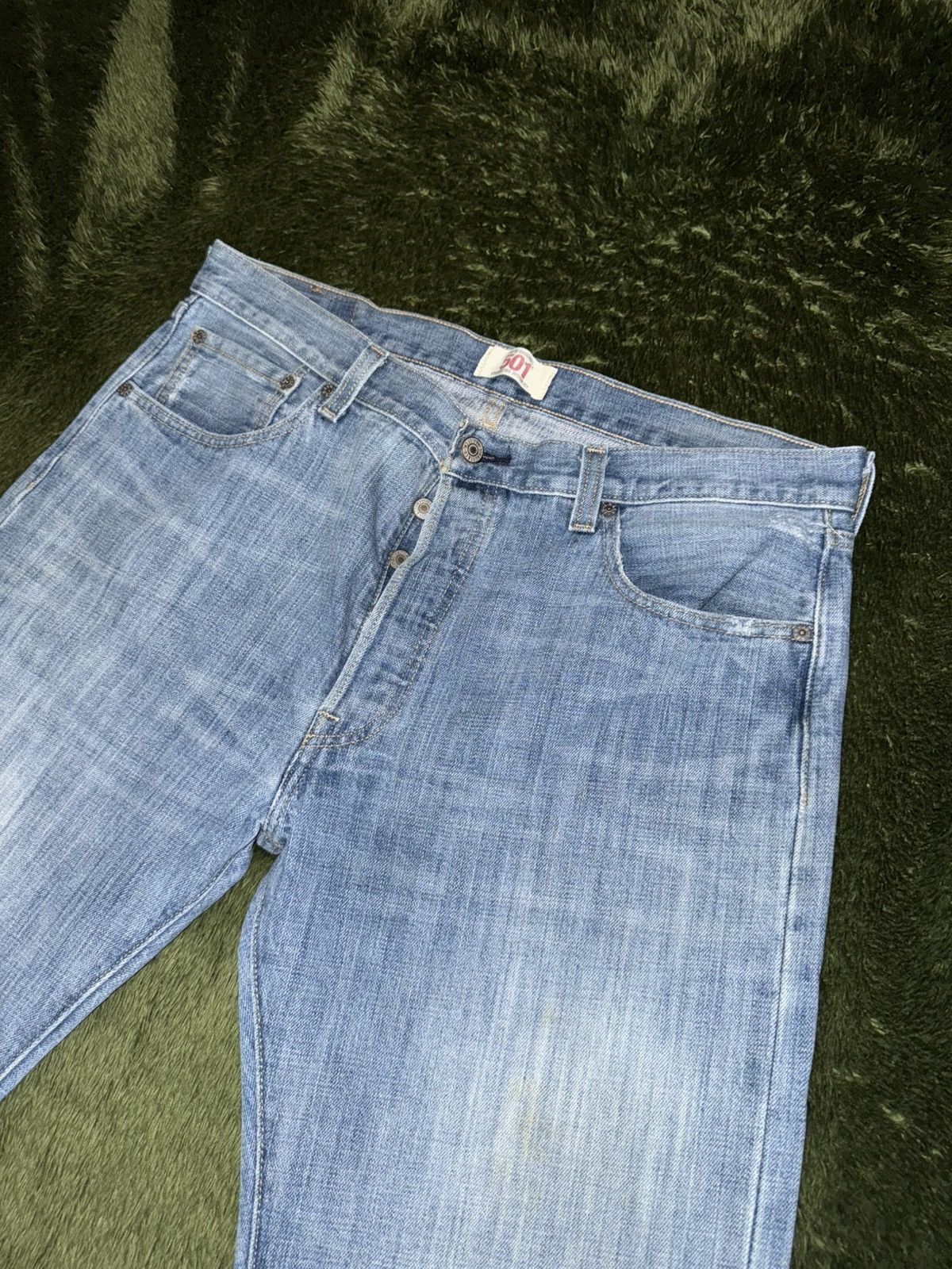 Levi's [W36/L32] Levi’s 501 USA Vintage Light Indigo Denim Size US 36 / EU 52 - 2 Thumbnail