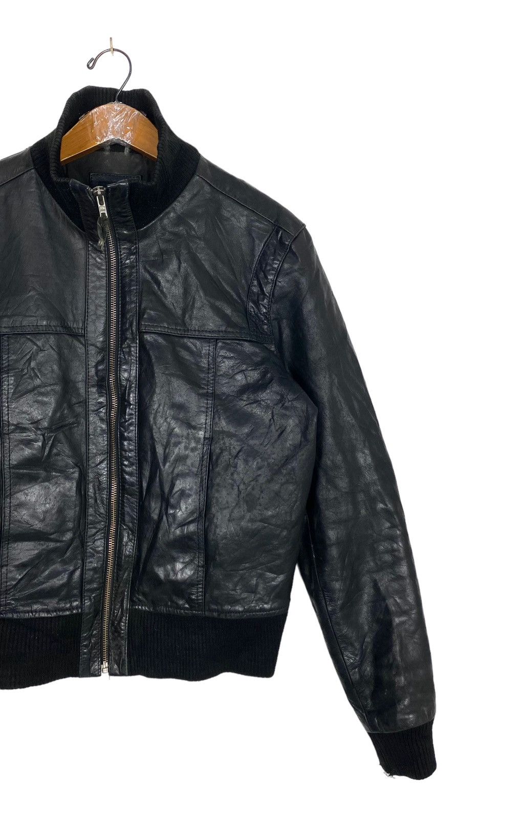 Japanese Brand Rare‼️ Jules Collection Buffalos Skin Leather Jacket Size US M / EU 48-50 / 2 - 3 Thumbnail
