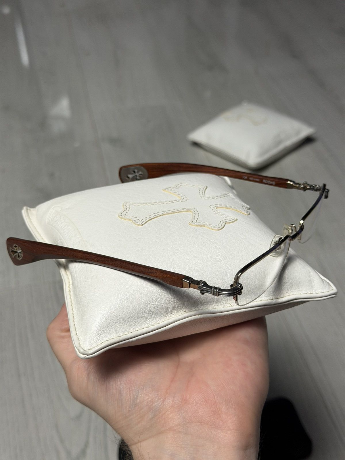 Chrome Hearts Chrome Hearts Wood “Rocks” Glasses Size ONE SIZE - 5 Thumbnail