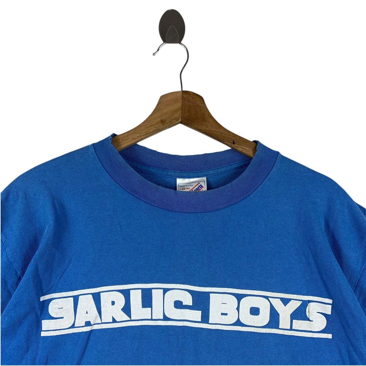 Band Tees Vintage 90s GARLIC BOYS japanese Punk band tees Size US L / EU 52-54 / 3 - 3 Thumbnail