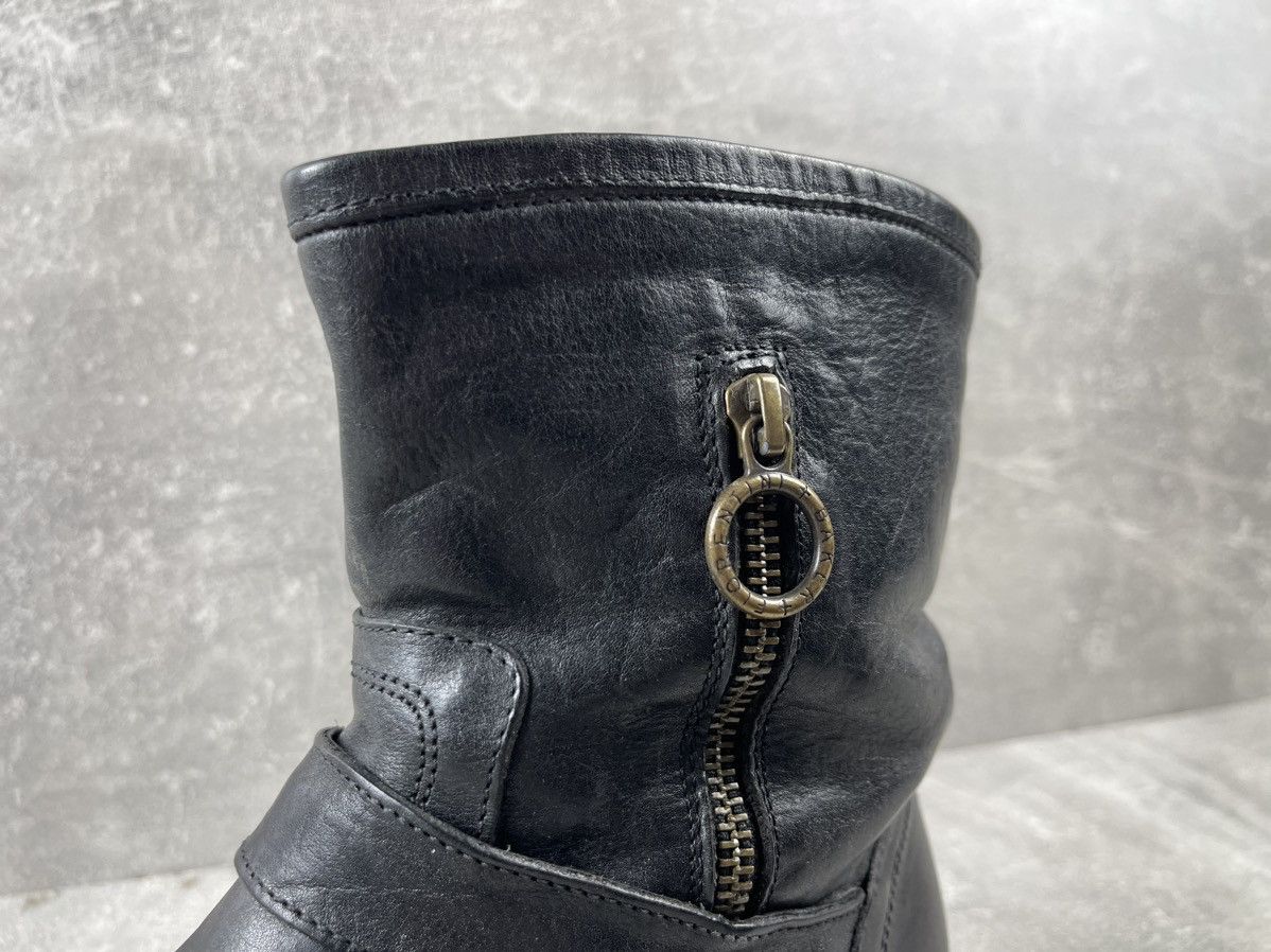 Fiorentini + Baker × Vintage Fiorenti + Baker Avant Garde Leather Lace Brown Hight Boots Size US 8 / IT 38 - 9 Thumbnail