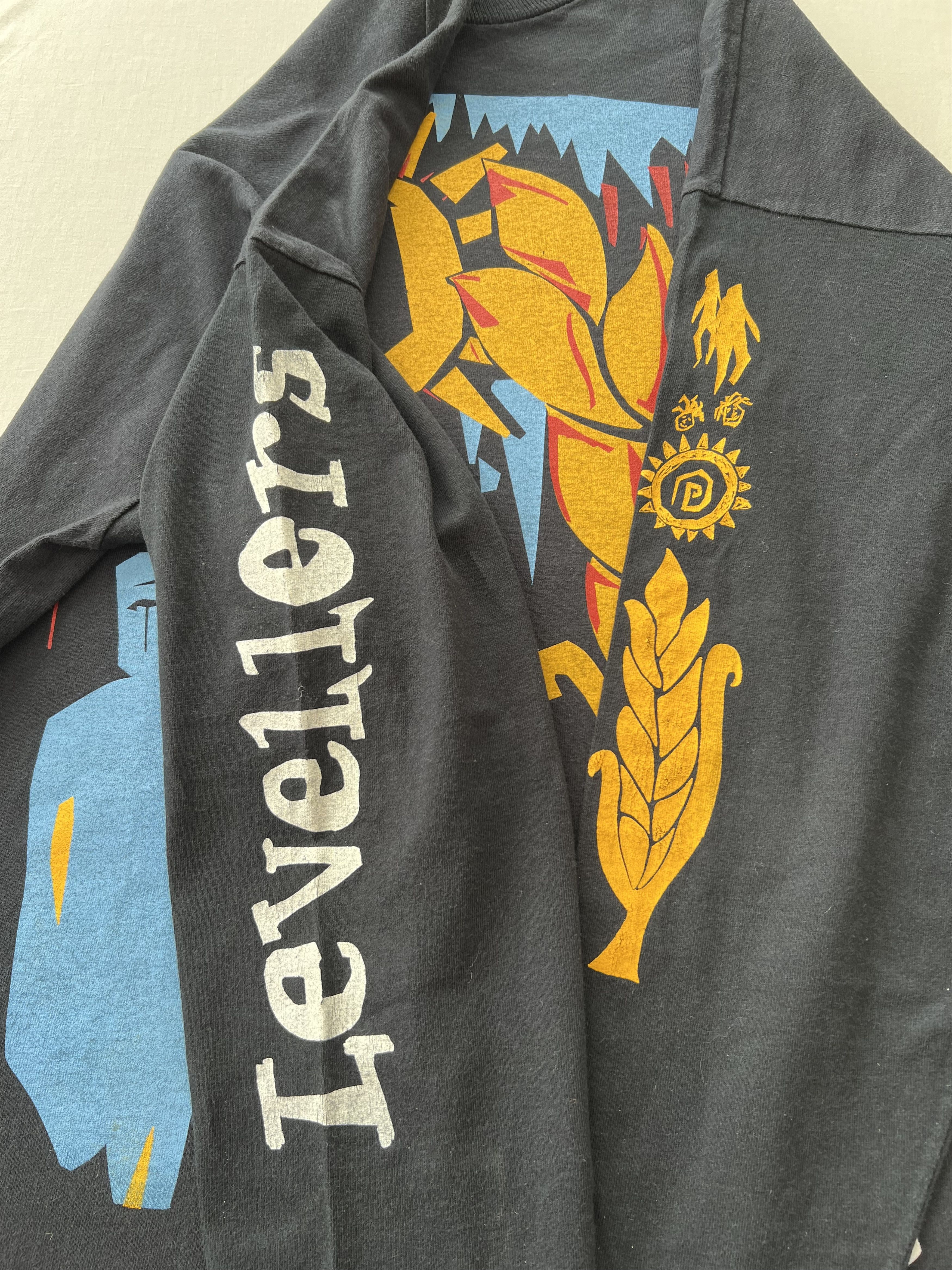 Band Tees Vintage 90s Levellers Album Promo Long Sleeve T-shirt Size US XL / EU 56 / 4 - 10 Thumbnail