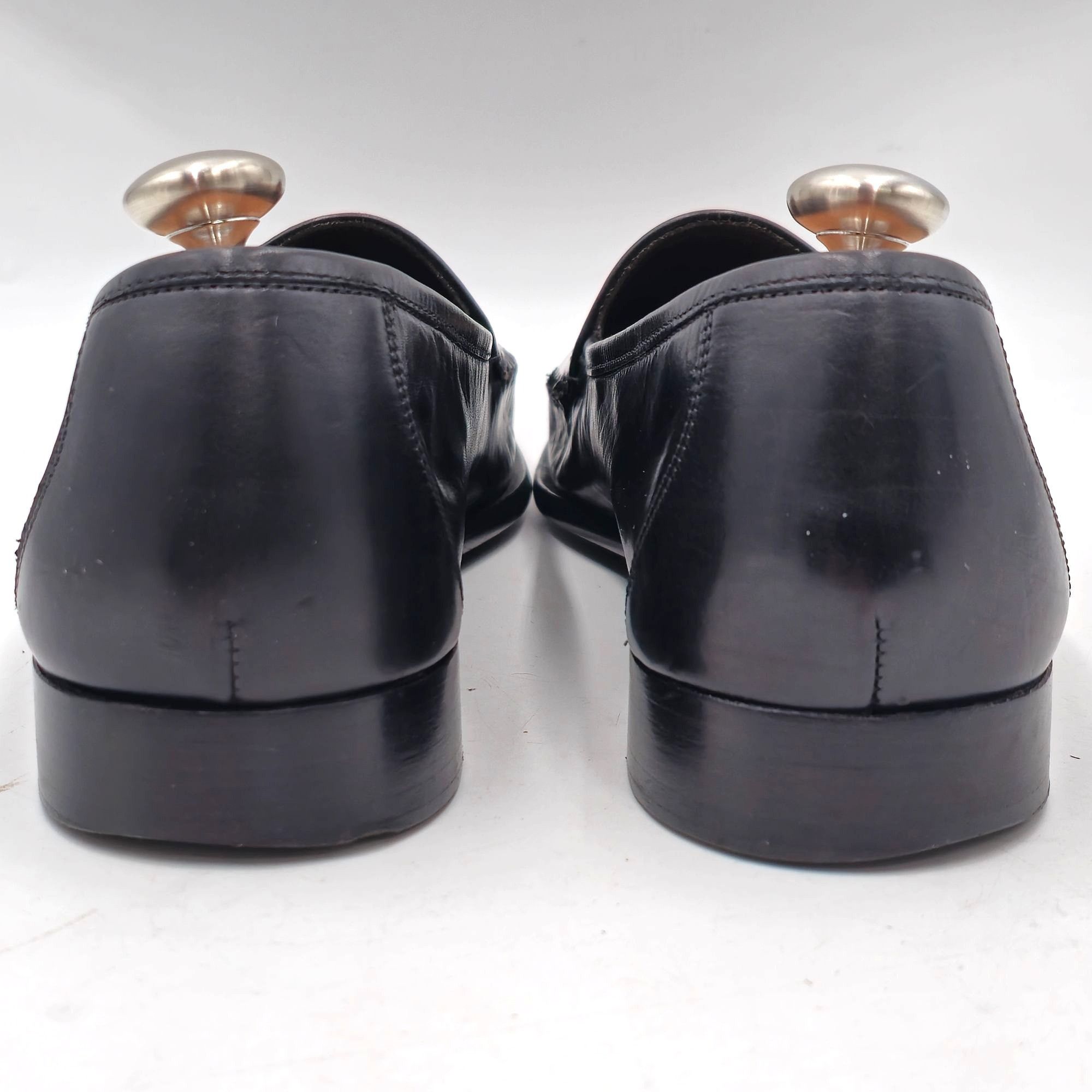 Bragano Vintage Bragano Cole Haan Italy Men 11.5 Brown Black Leather Size US 11.5 / EU 44-45 - 6 Thumbnail