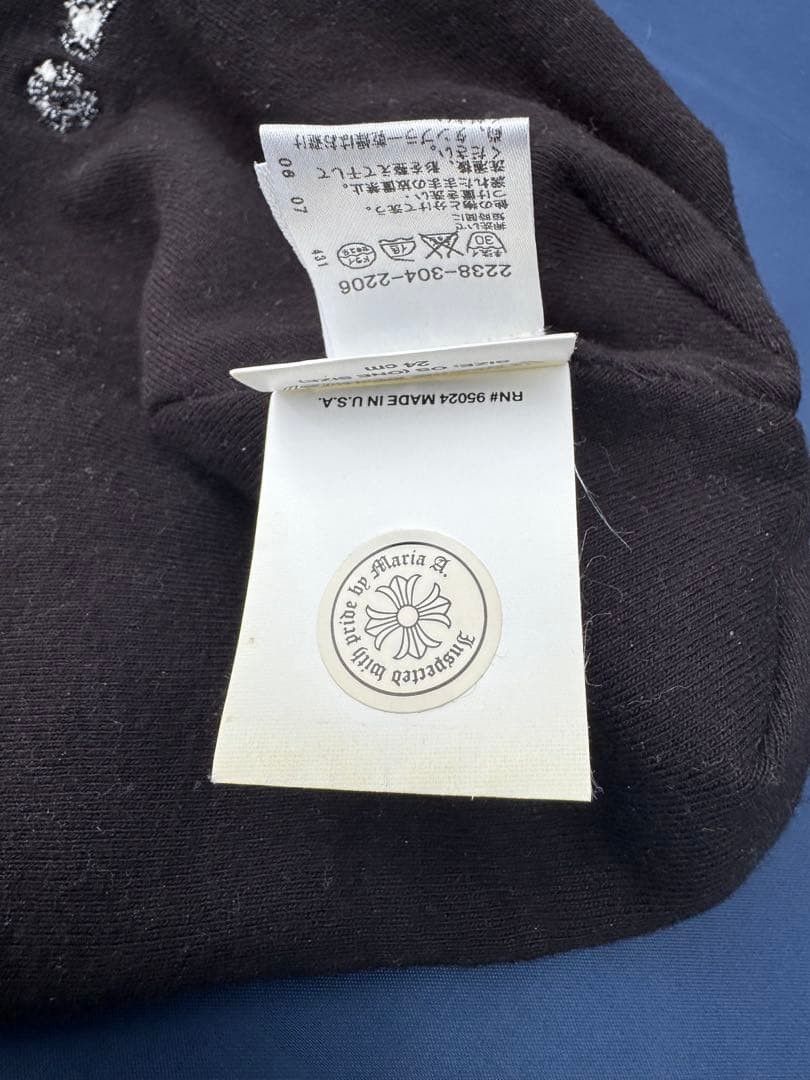 Chrome Hearts CHROME HEARTS Thermal Beanie Black One Size Size ONE SIZE - 5 Thumbnail