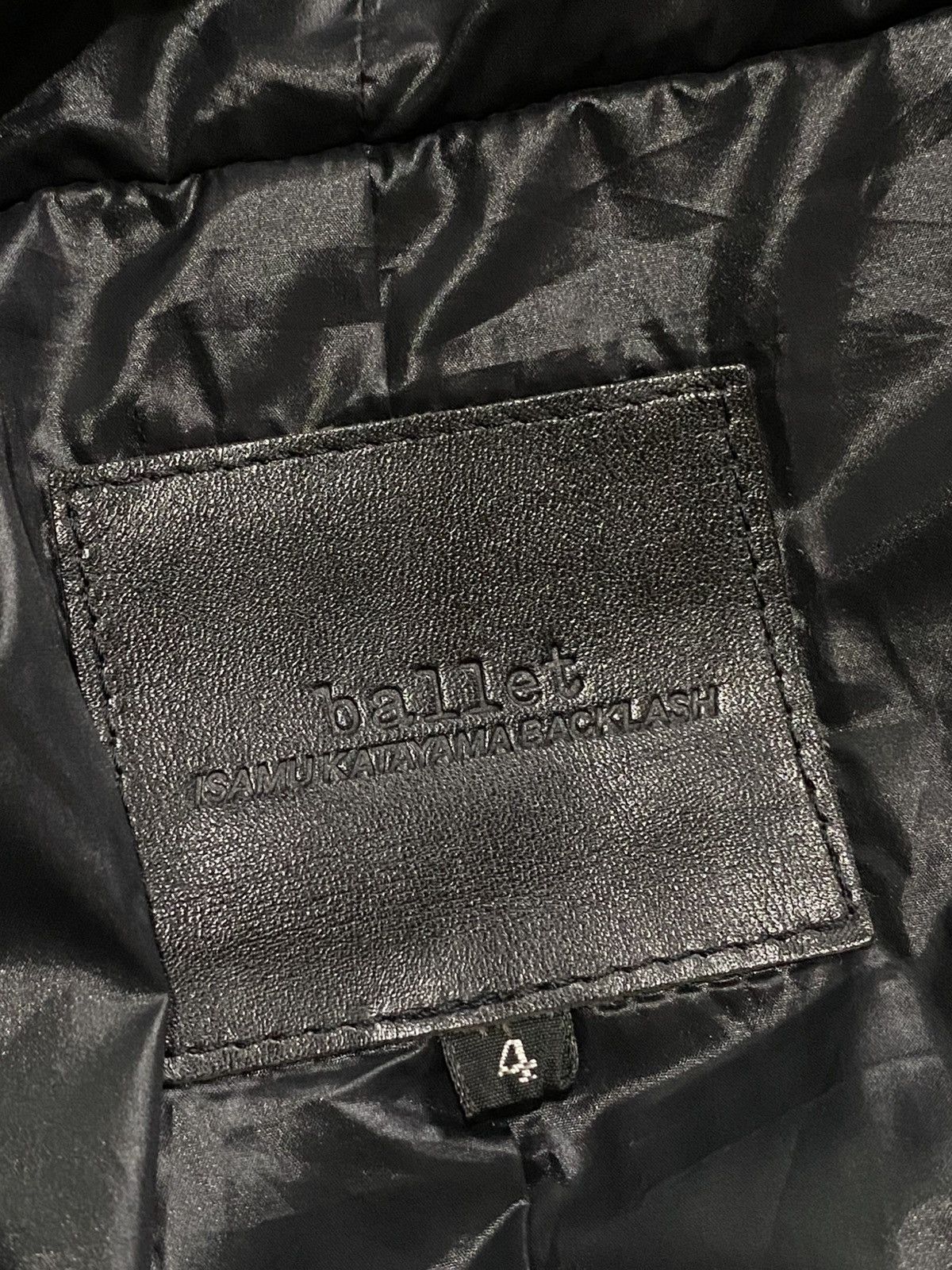 Isamu Katayama Backlash FW 2013-Isamu Katayama- Ballet- Kangaroo Leather Down Jacket Size US M / EU 48-50 / 2 - 10 Thumbnail