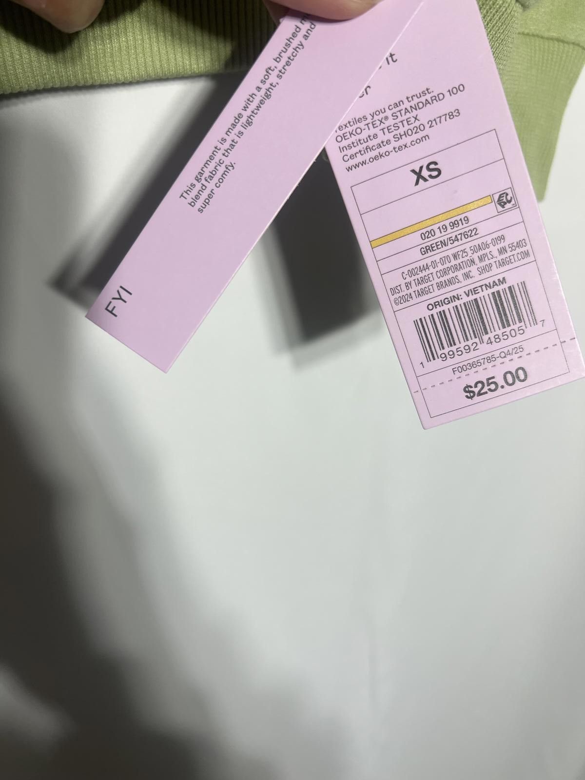 Other wild fable Light Green Long Sleeve Shirt XS Size XS / US 0-2 / IT 36-38 - 5 Thumbnail